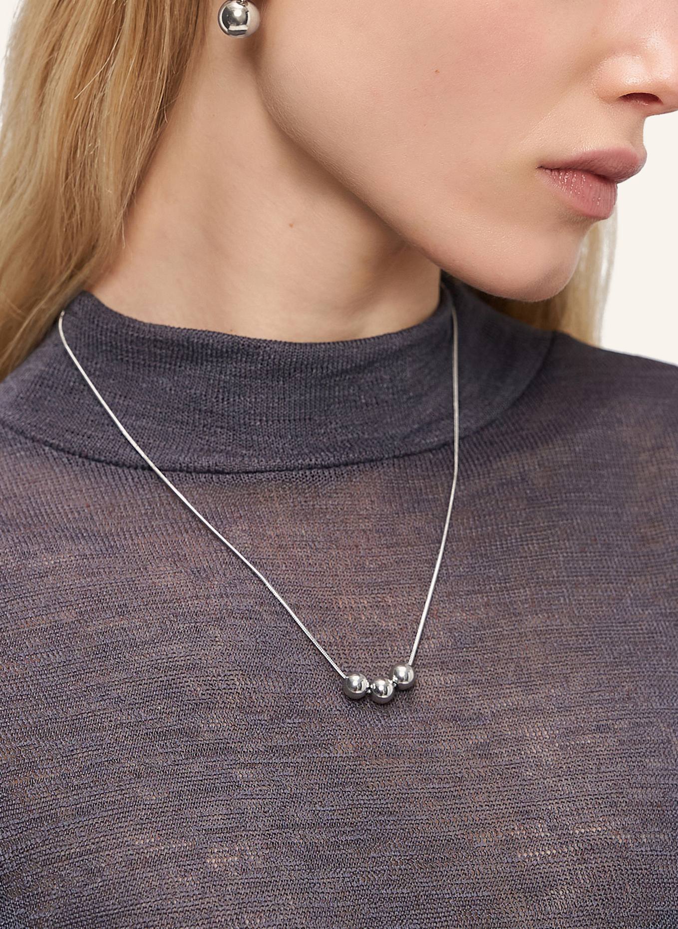 LIEBESKIND Halskette  aus  Edelstahl: SILBER