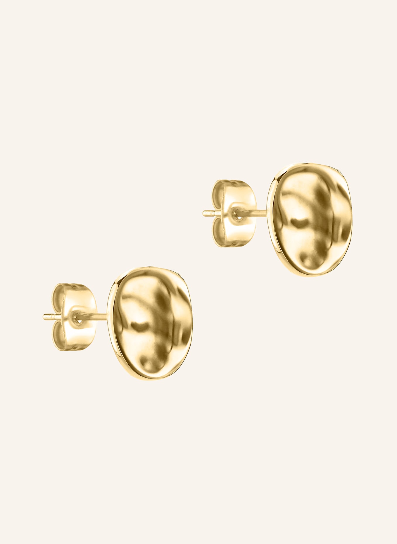 LIEBESKIND Ohrstecker  aus  Edelstahl: GOLD