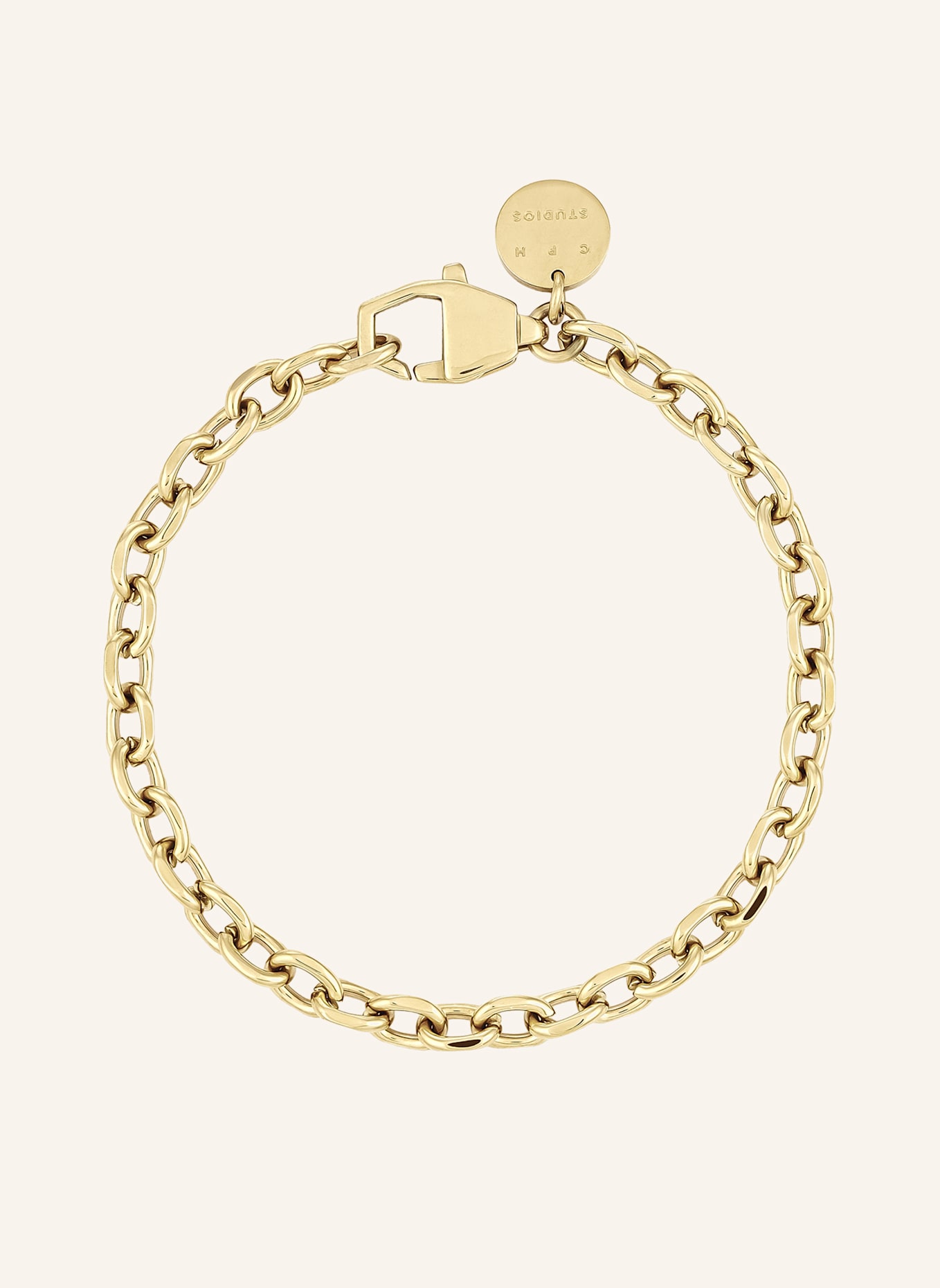COPENHAGEN STUDIOS Armband  aus  Edelstahl: GOLD