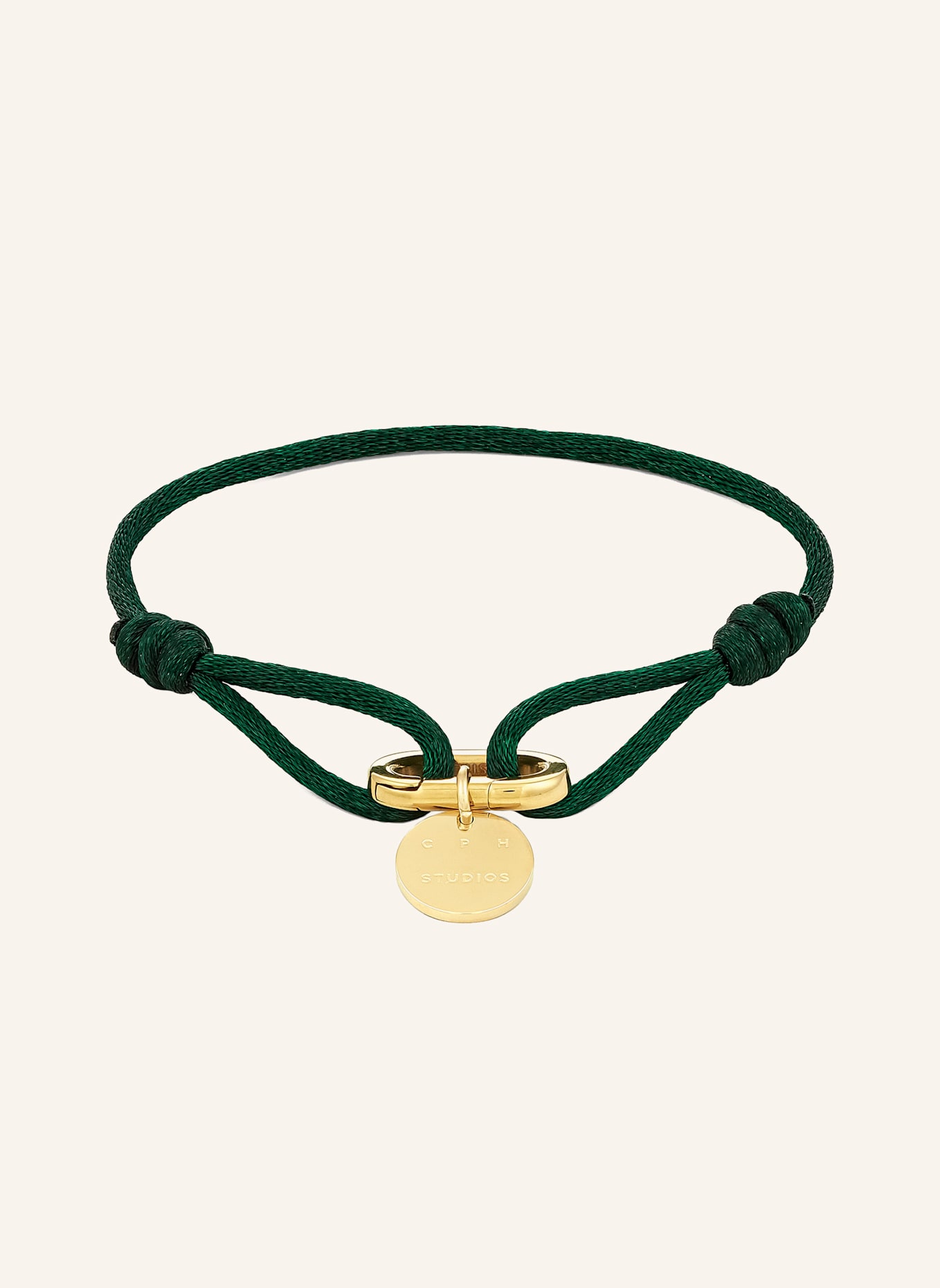 COPENHAGEN STUDIOS Armband  aus  Edelstahl: GRÜN