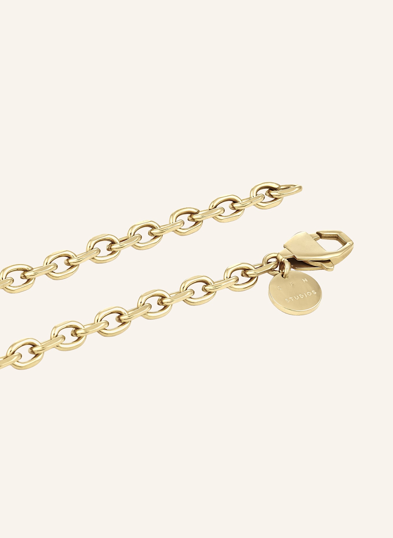 COPENHAGEN STUDIOS Armband  aus  Edelstahl: GOLD