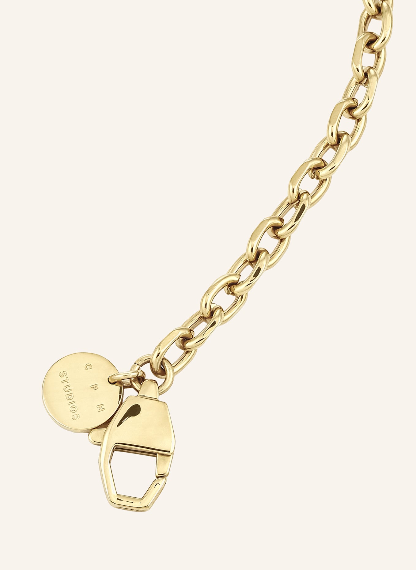 COPENHAGEN STUDIOS Armband  aus  Edelstahl: GOLD