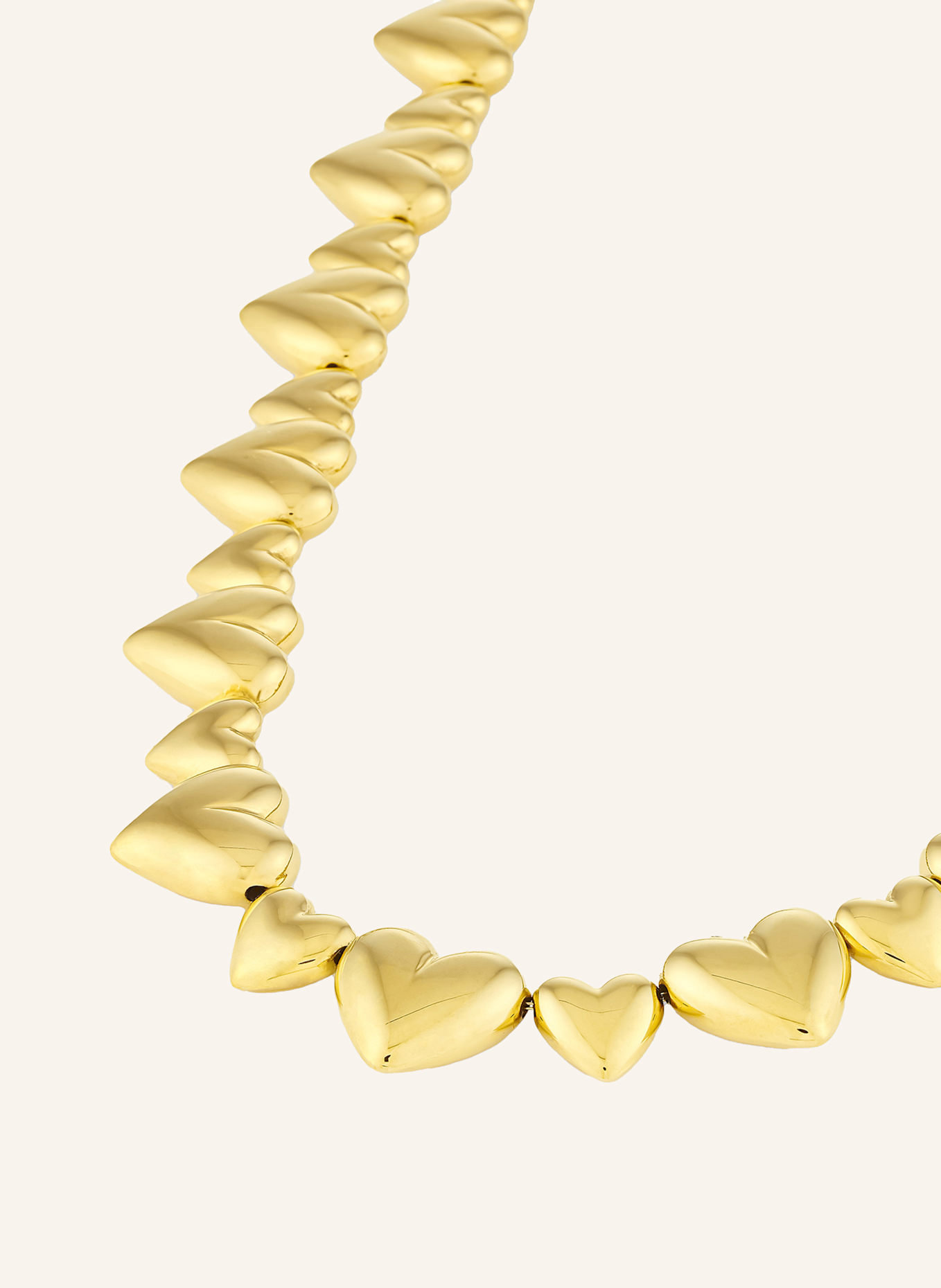 COPENHAGEN STUDIOS Halskette  aus  Edelstahl: GOLD