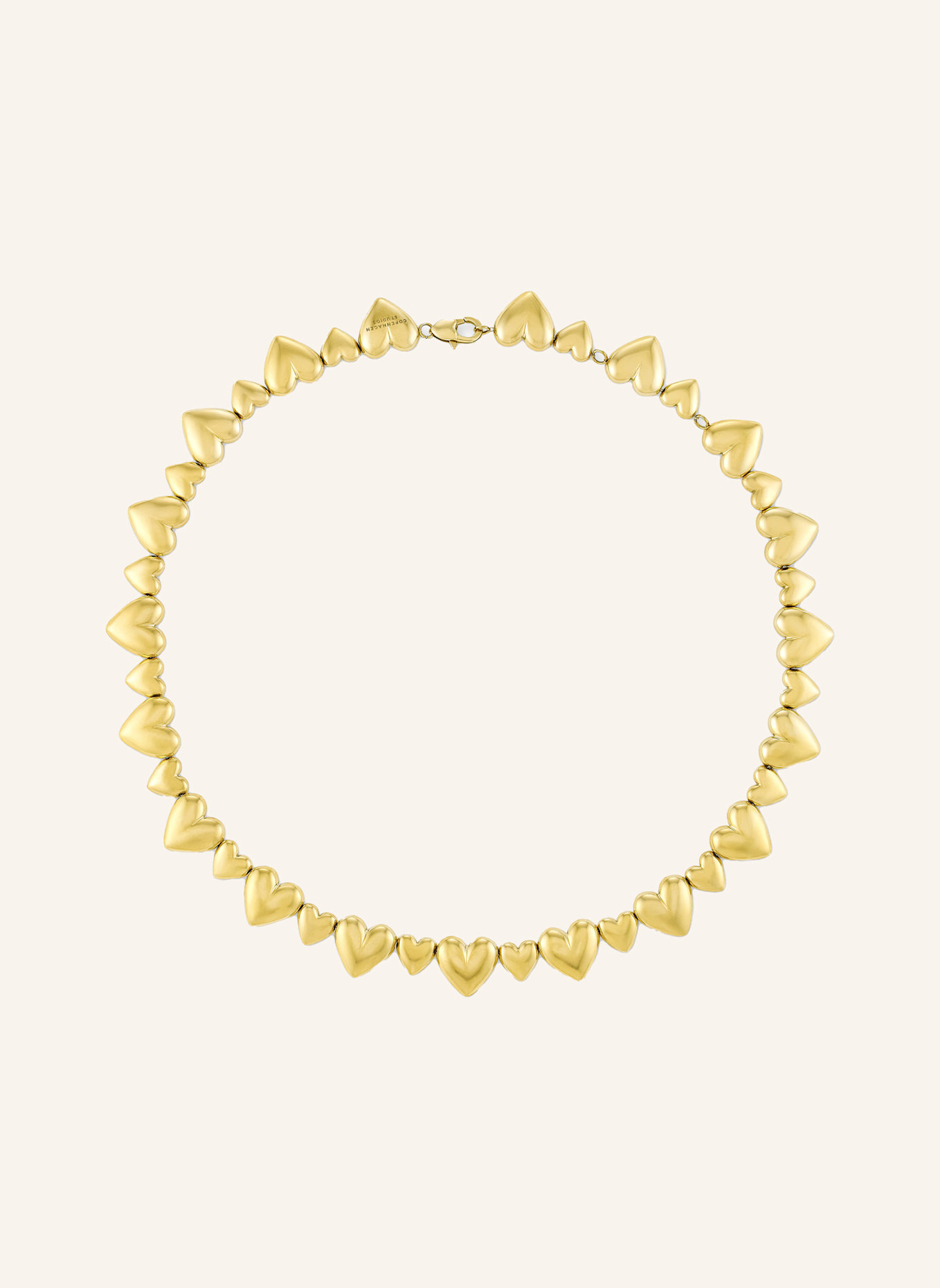 COPENHAGEN STUDIOS Halskette  aus  Edelstahl: GOLD