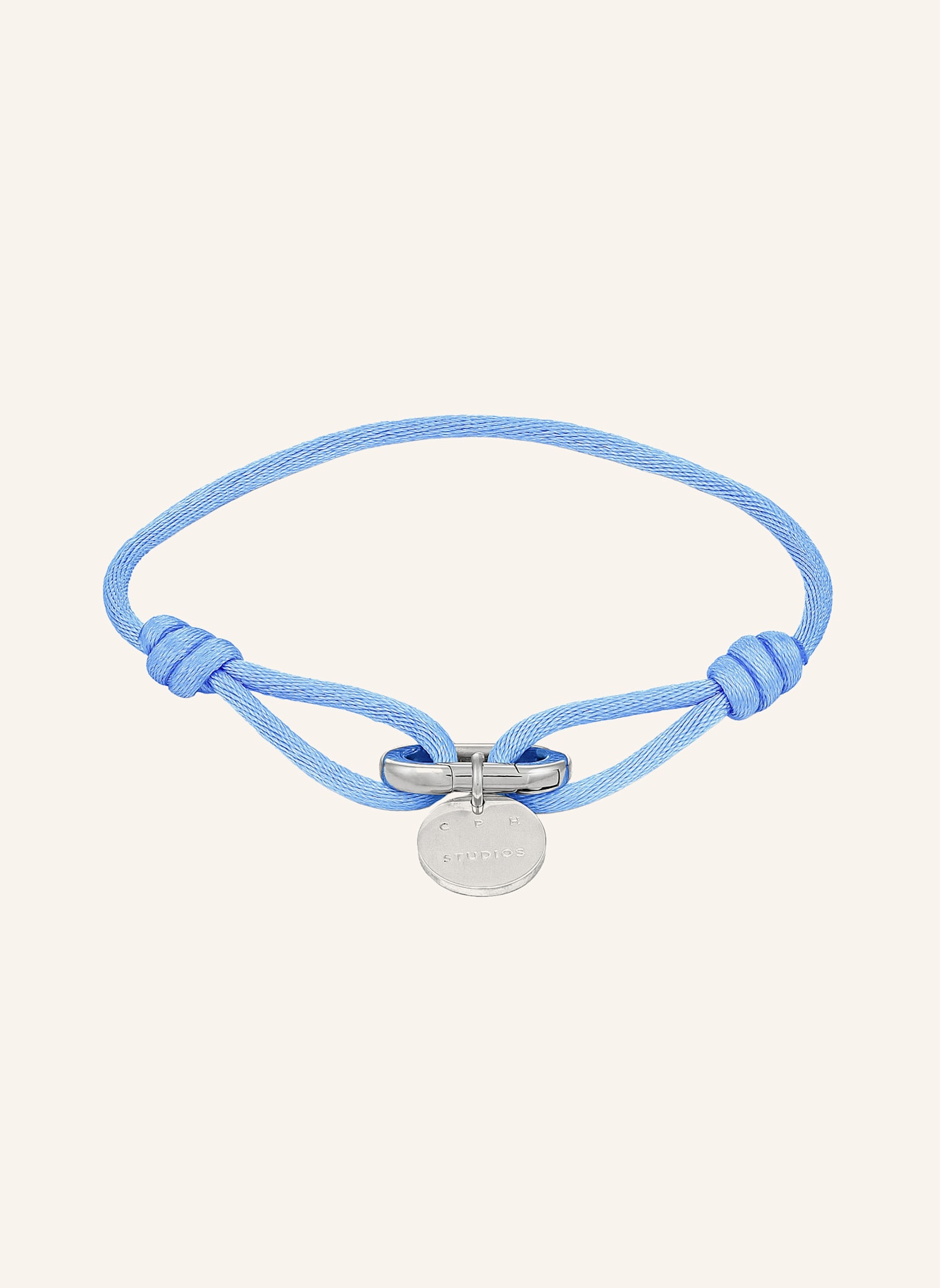 COPENHAGEN STUDIOS Armband  aus  Edelstahl: HELLBLAU