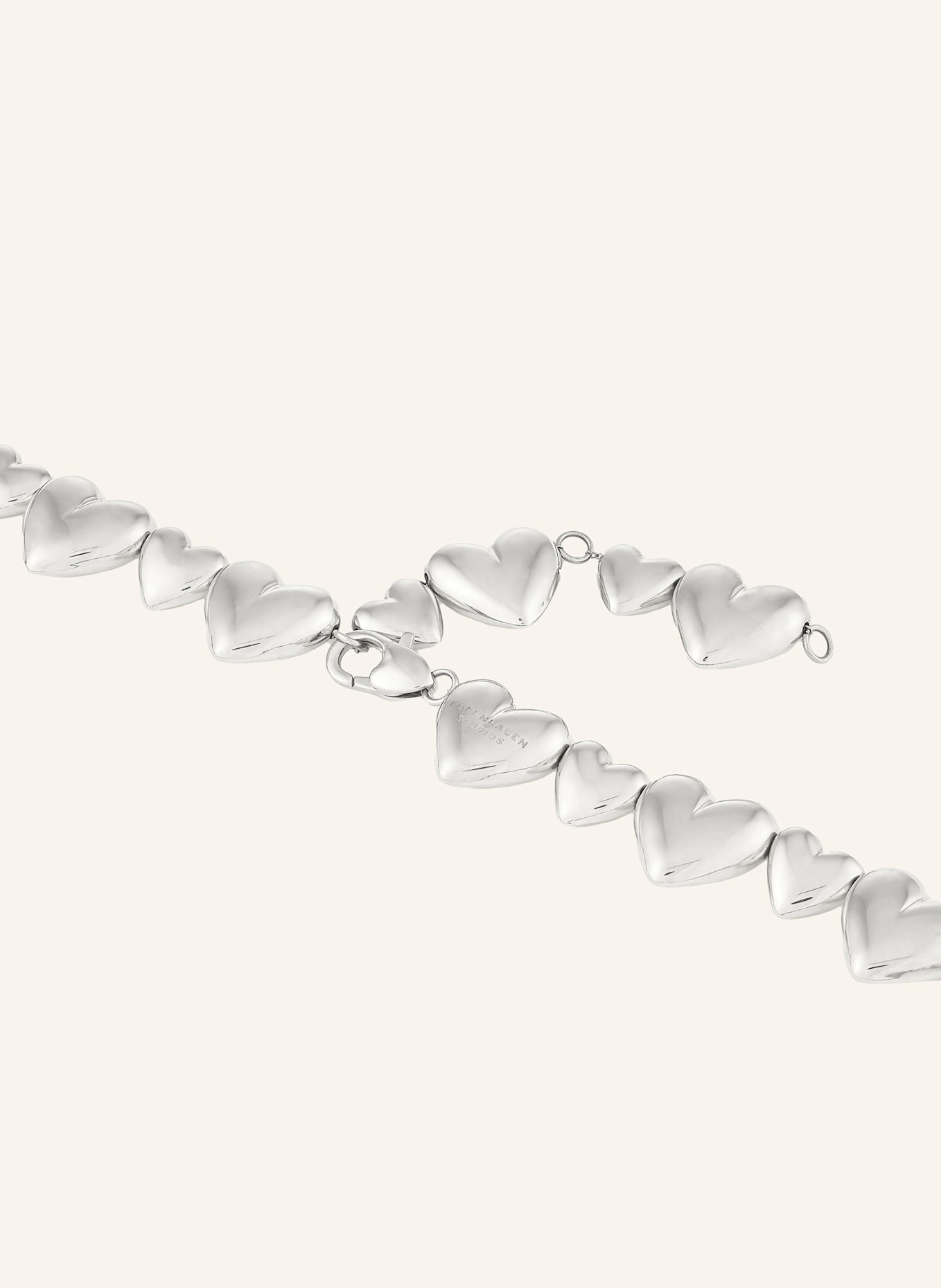 COPENHAGEN STUDIOS Halskette  aus  Edelstahl: SILBER
