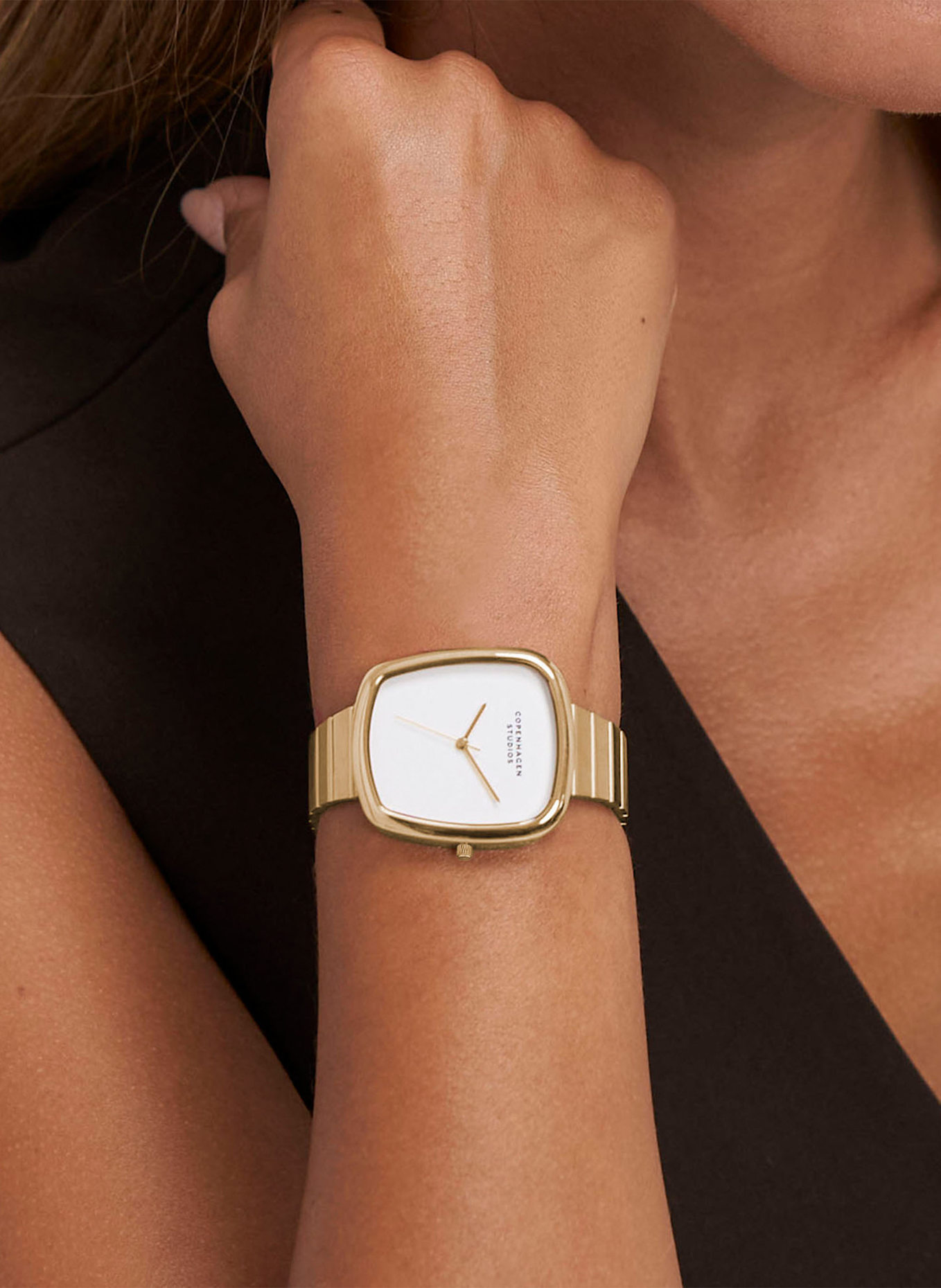 COPENHAGEN STUDIOS Armbanduhr  aus  Edelstahl: GOLD