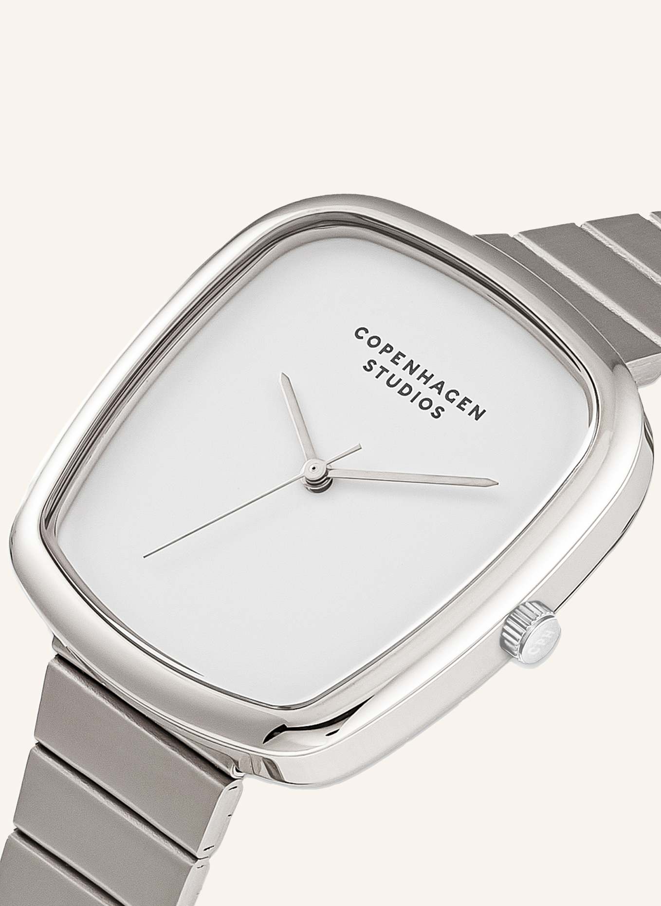 COPENHAGEN STUDIOS Armbanduhr  aus  Edelstahl: SILBER