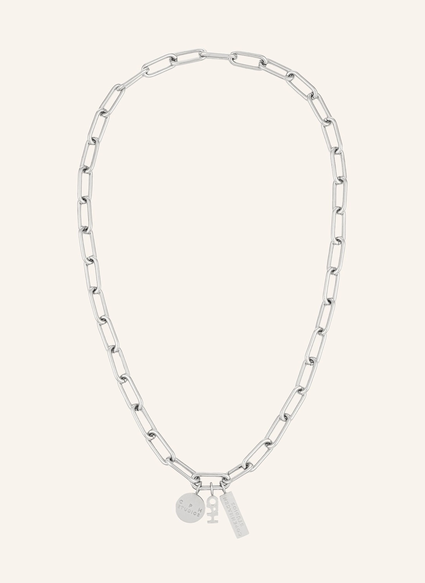 COPENHAGEN STUDIOS Halskette  aus  Edelstahl: SILBER