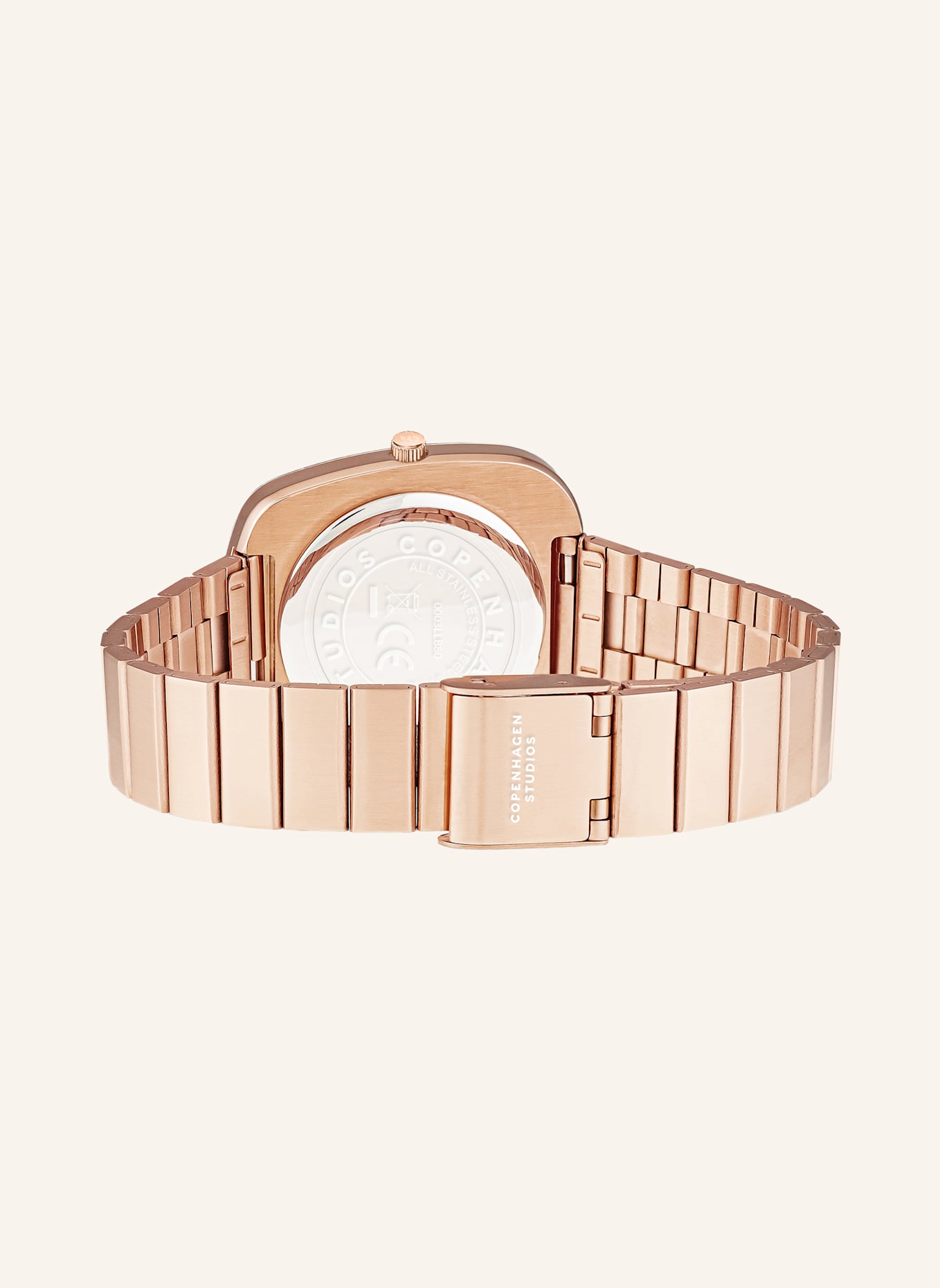 COPENHAGEN STUDIOS Armbanduhr  aus  Edelstahl: ROSÉGOLD