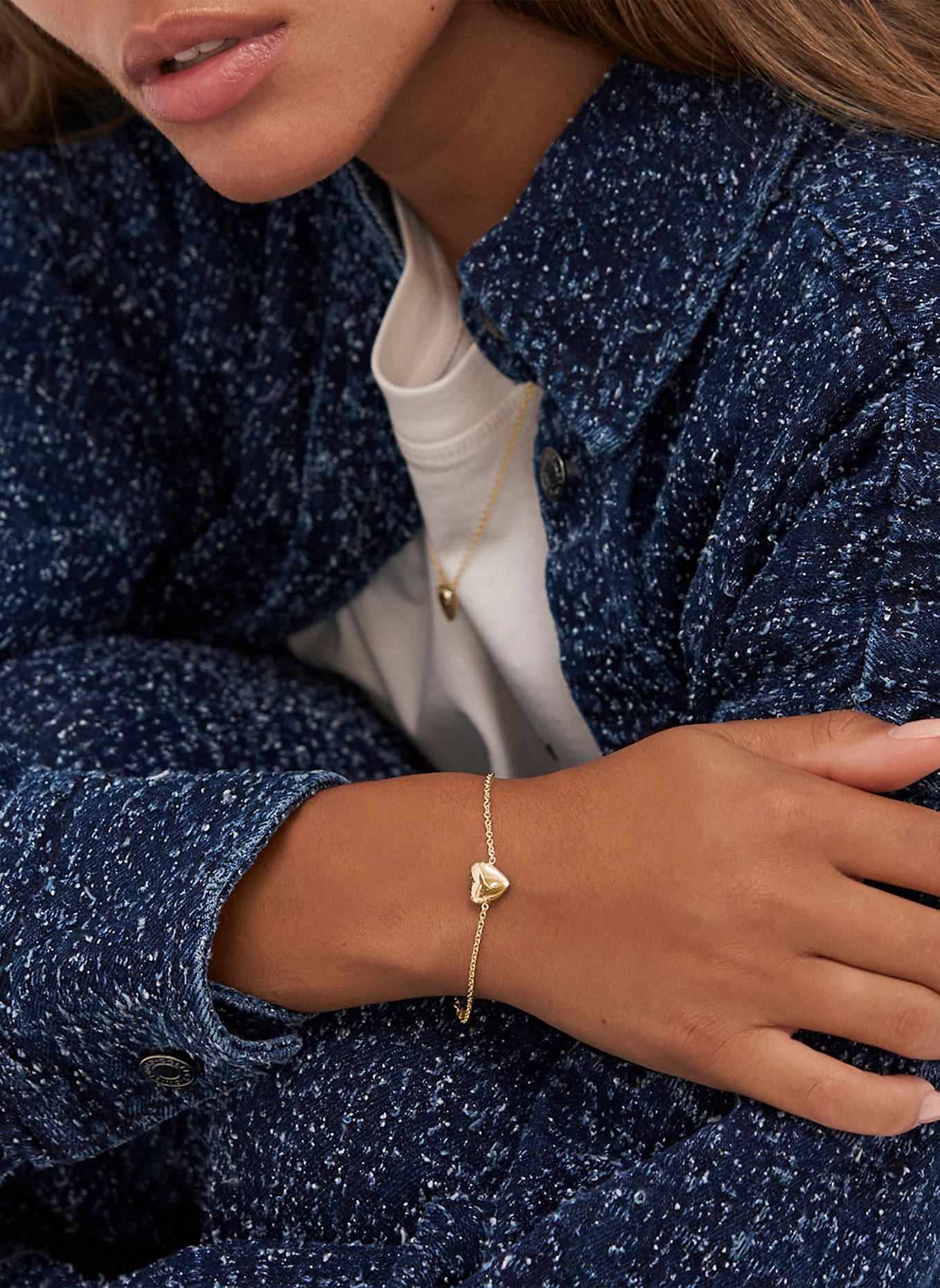 COPENHAGEN STUDIOS Armband  aus  Edelstahl: GOLD