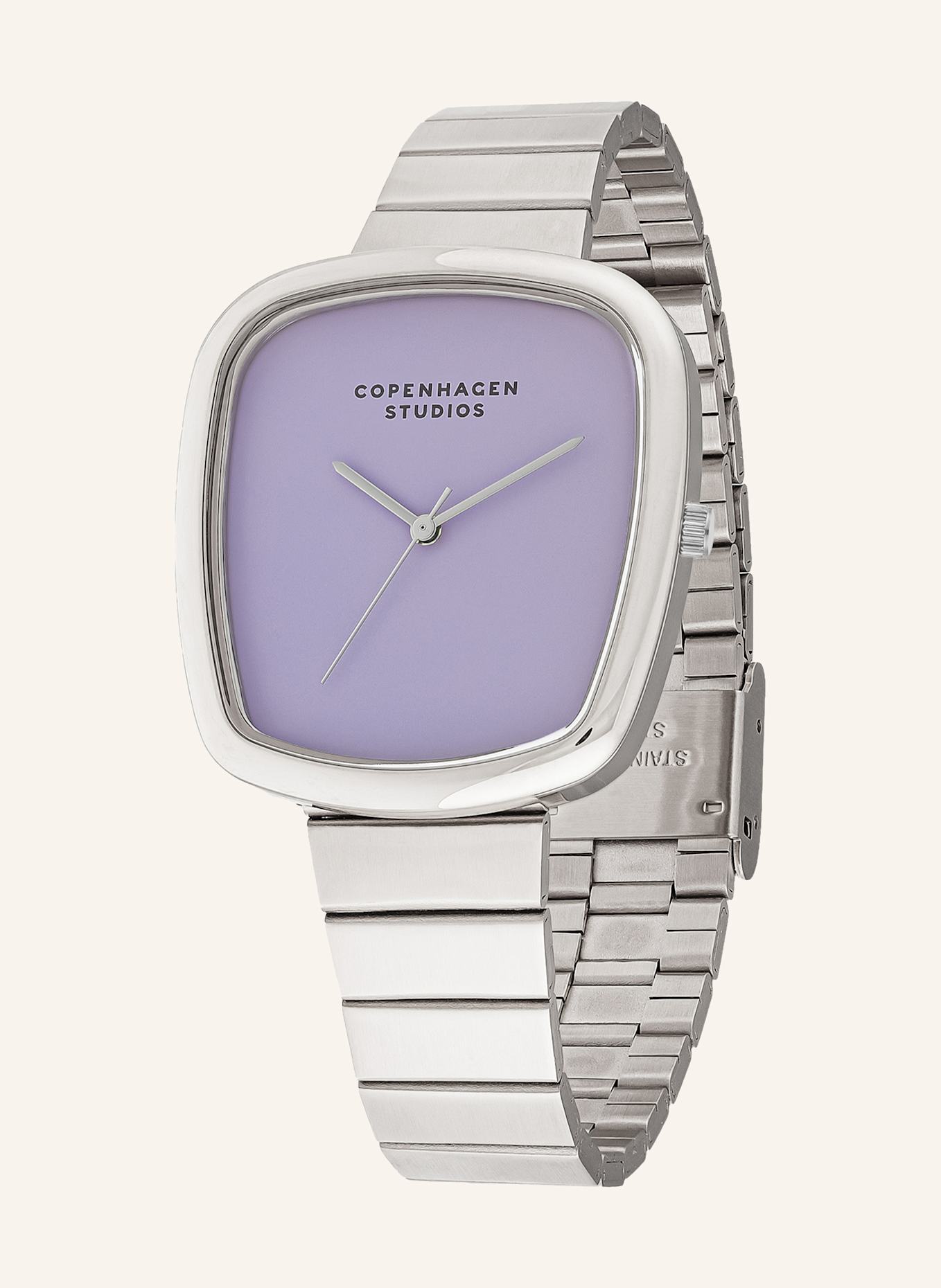 COPENHAGEN STUDIOS Armbanduhr  aus  Edelstahl: SILBER