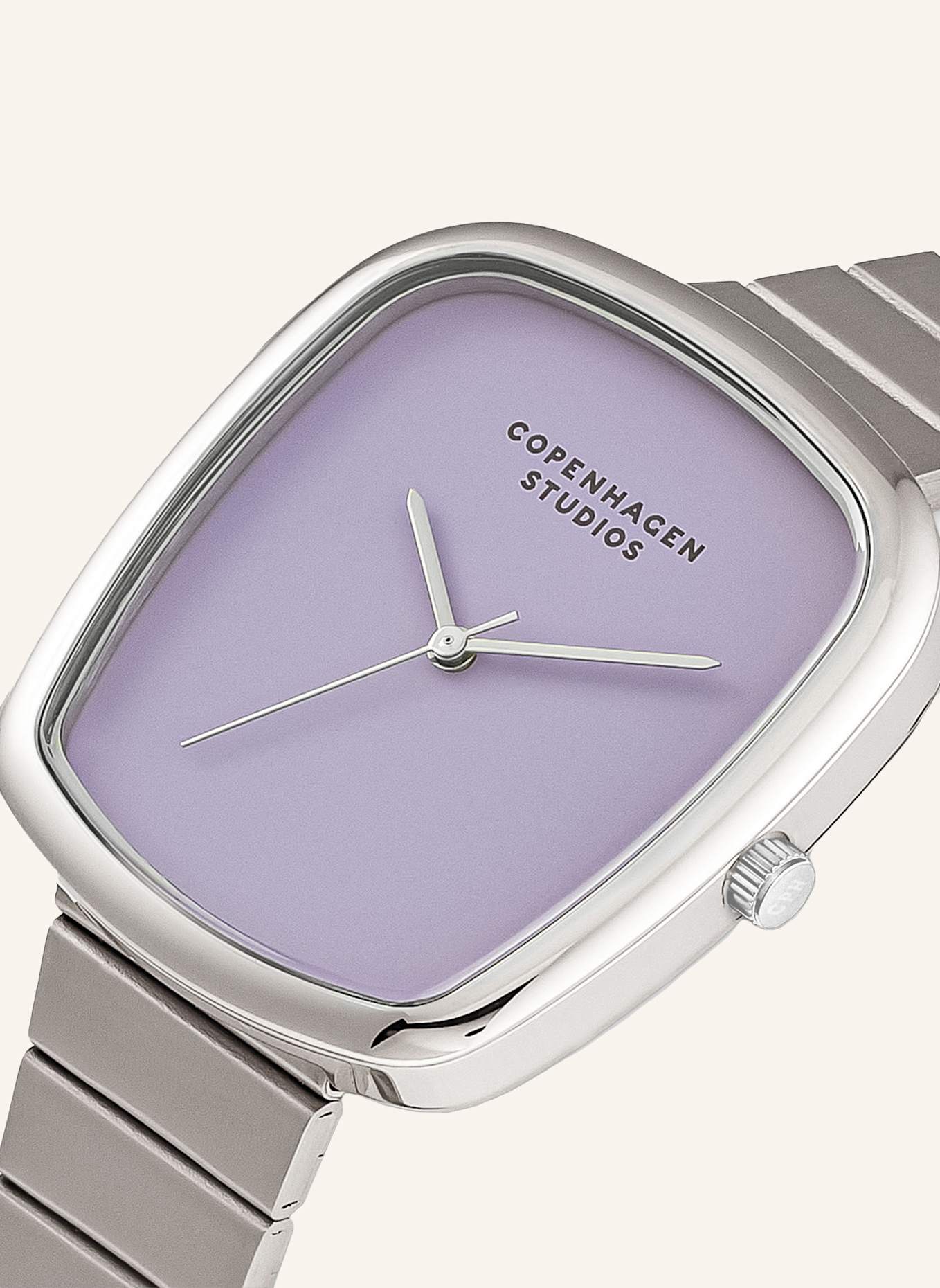 COPENHAGEN STUDIOS Armbanduhr  aus  Edelstahl: SILBER