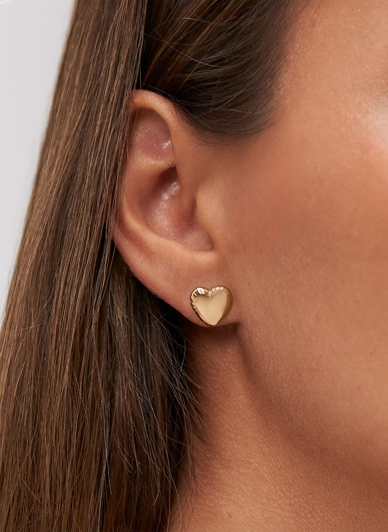 COPENHAGEN STUDIOS Ohrstecker  aus  Edelstahl: GOLD