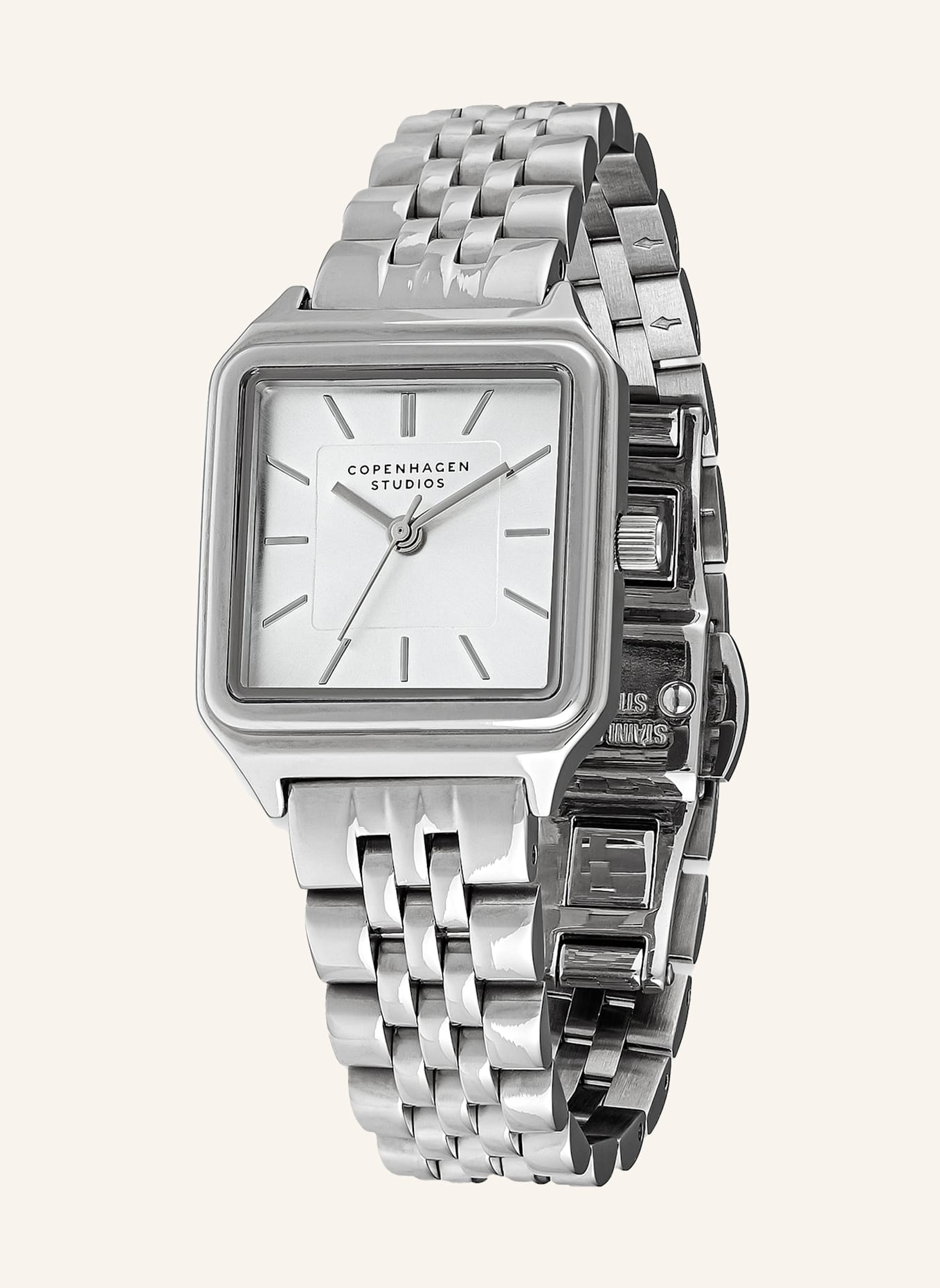 COPENHAGEN STUDIOS Armbanduhr  aus  Edelstahl: SILBER