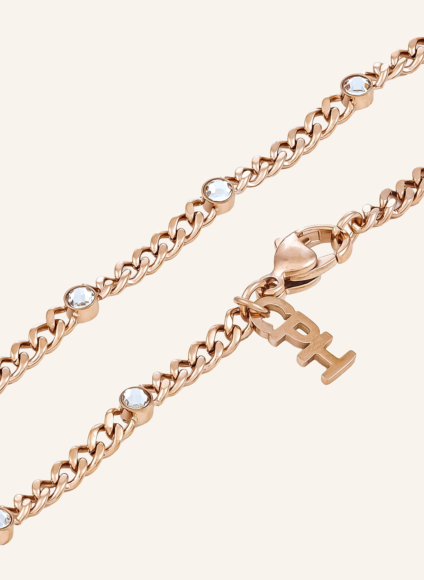 COPENHAGEN STUDIOS Halskette  aus  Edelstahl: ROSÉGOLD