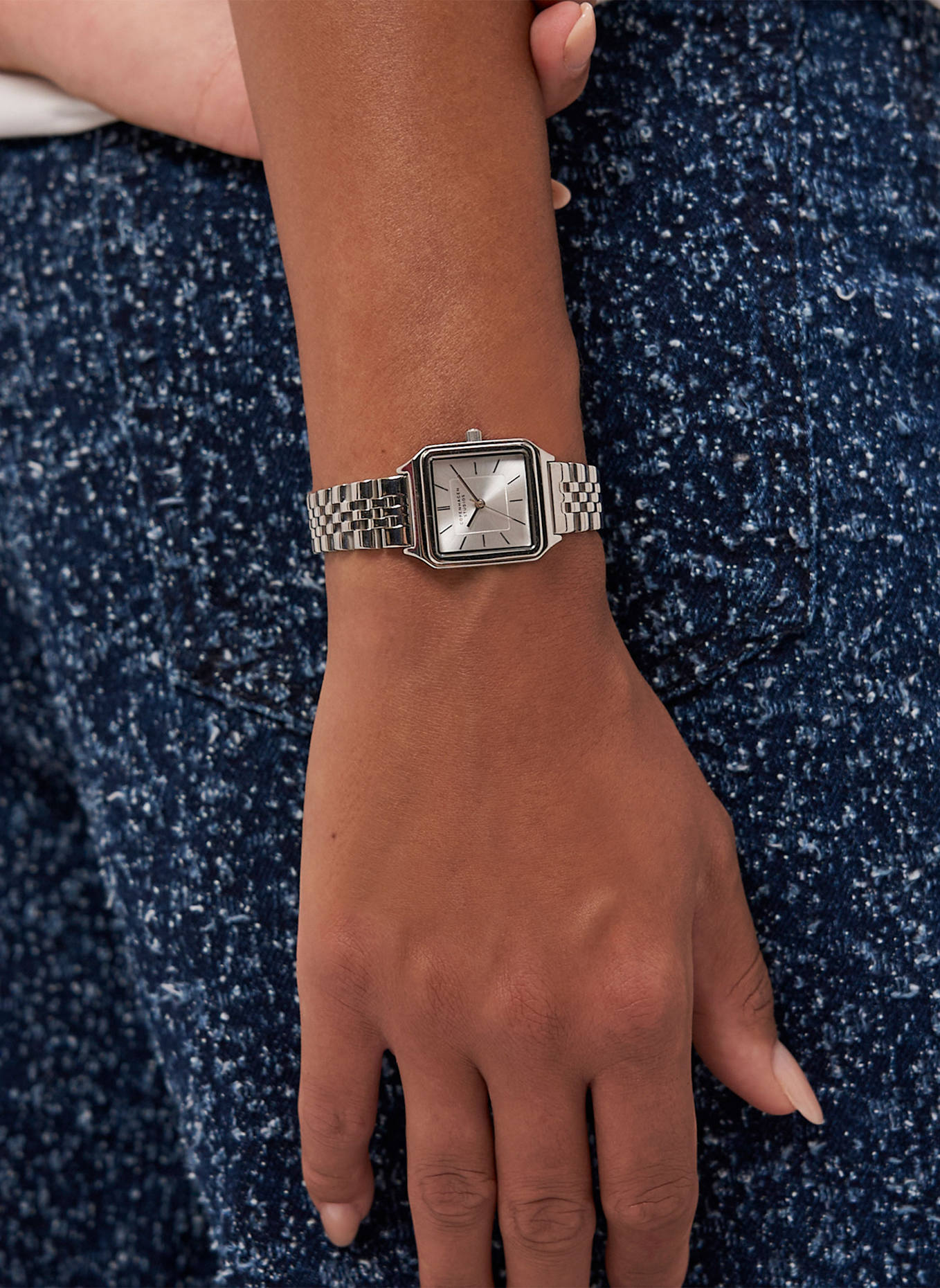 COPENHAGEN STUDIOS Armbanduhr  aus  Edelstahl: SILBER