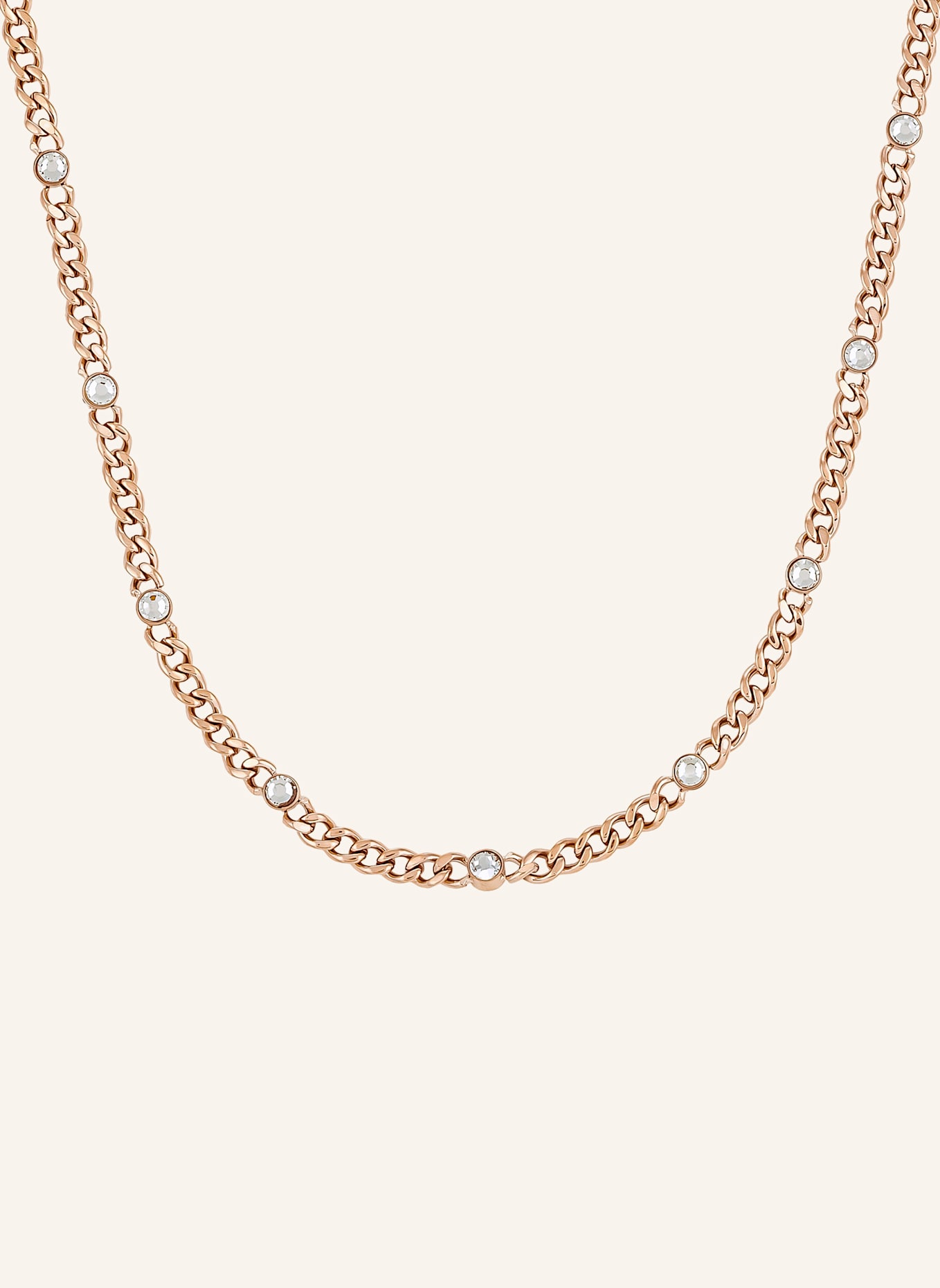 COPENHAGEN STUDIOS Halskette  aus  Edelstahl: ROSÉGOLD