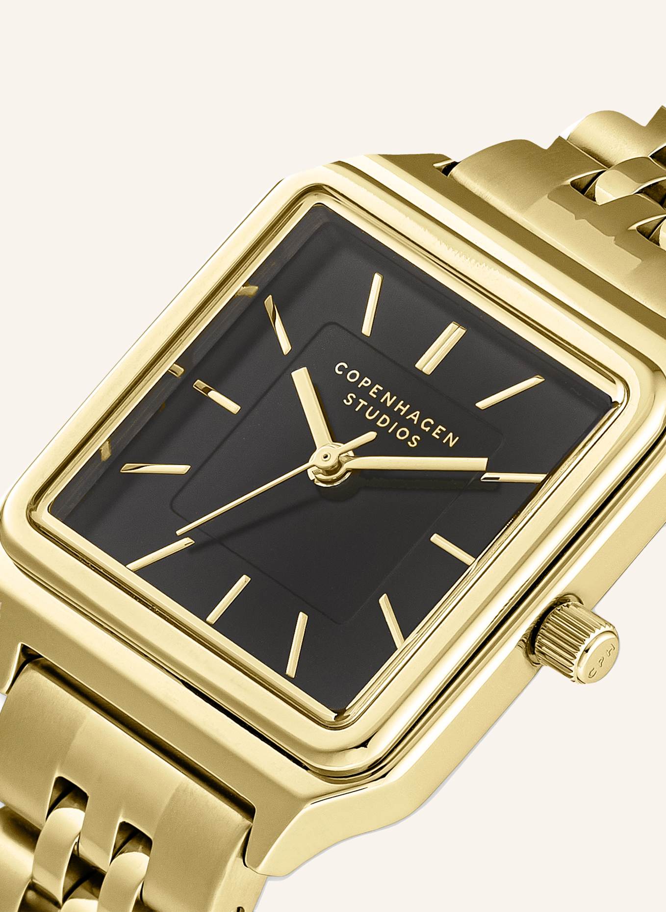 COPENHAGEN STUDIOS Armbanduhr  aus  Edelstahl: GOLD