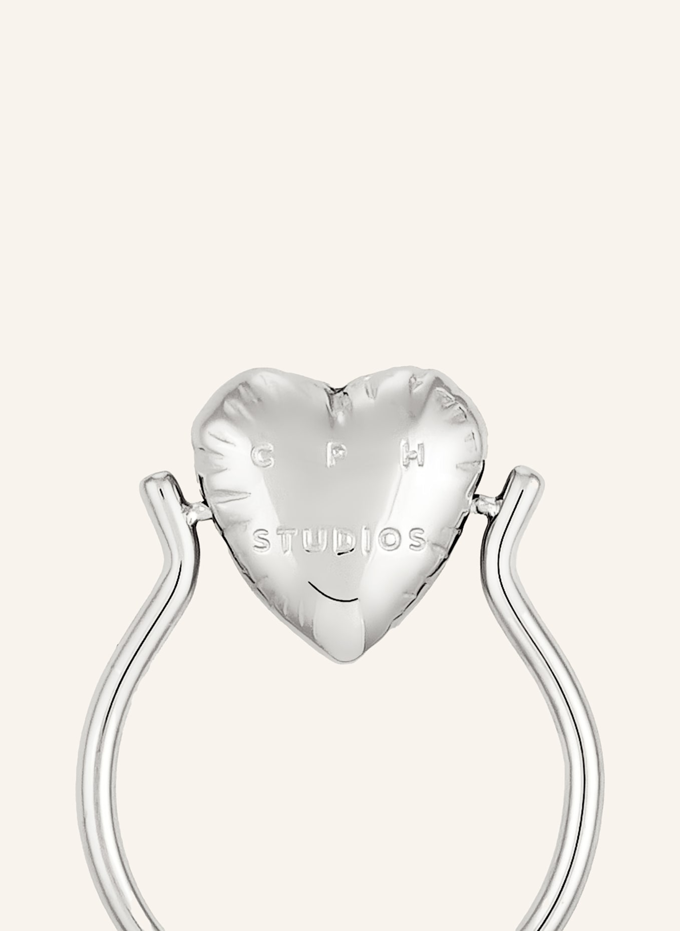 COPENHAGEN STUDIOS Ring  aus  Edelstahl: SILBER