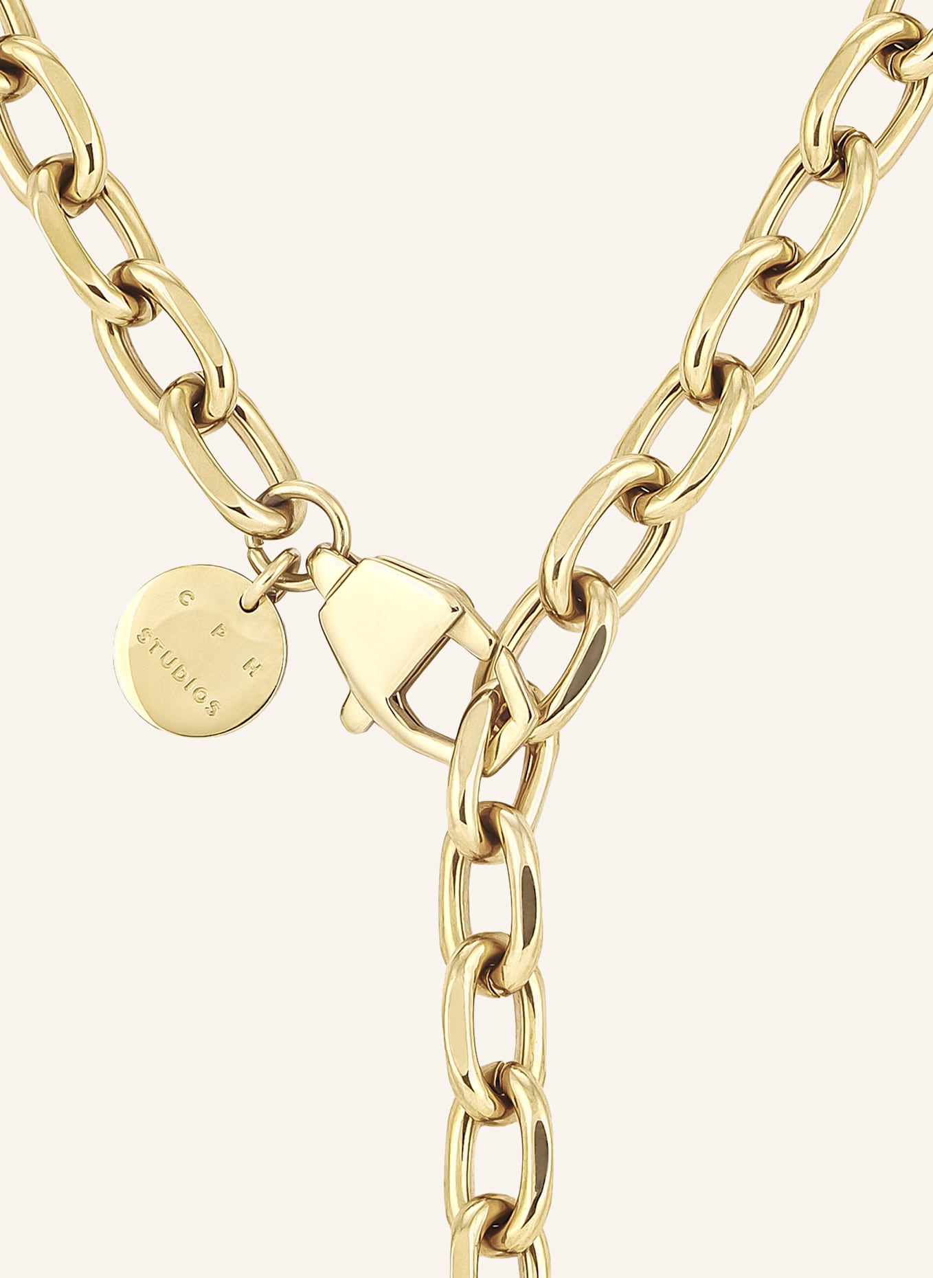 COPENHAGEN STUDIOS Halskette  aus  Edelstahl: GOLD