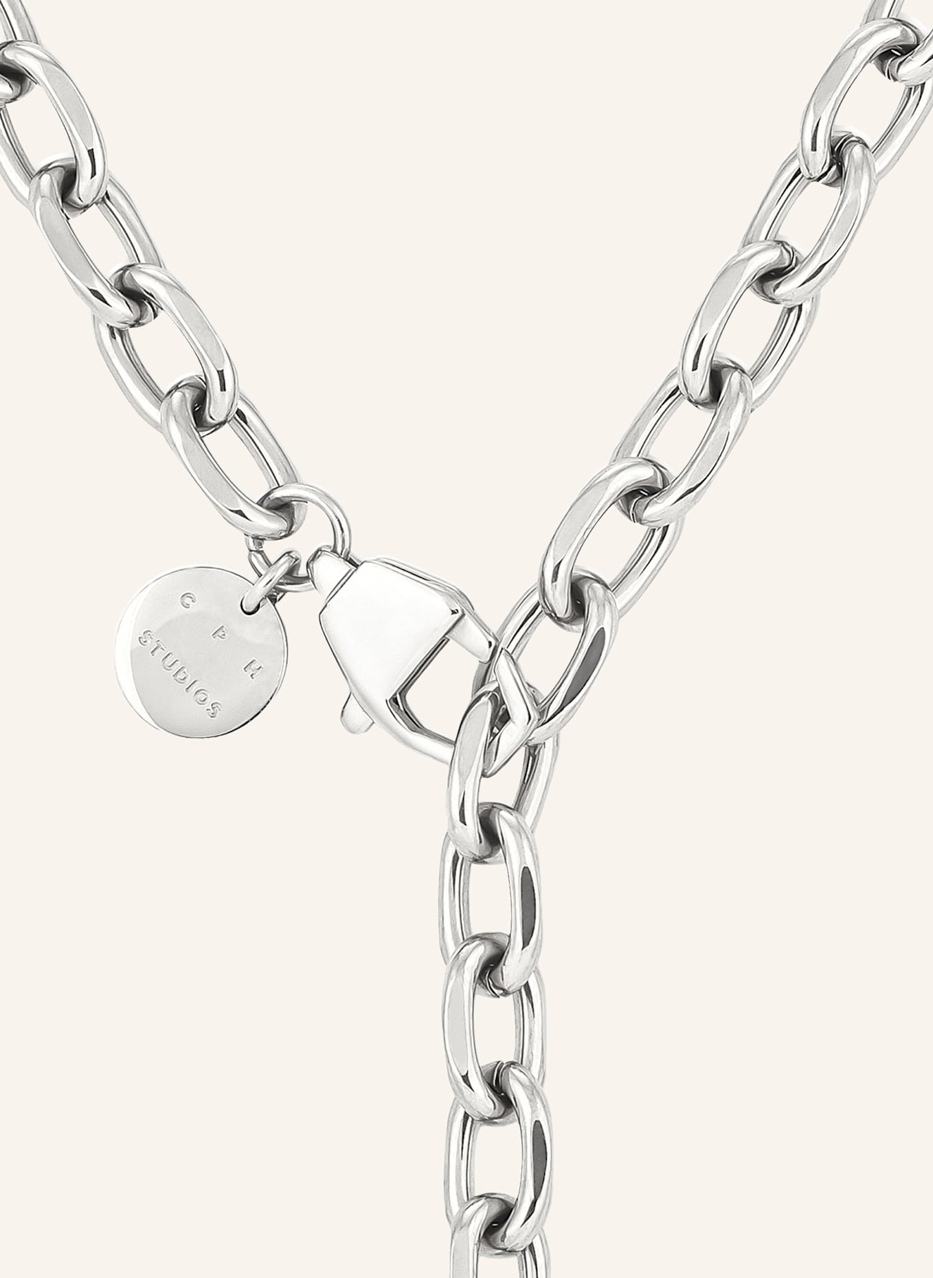 COPENHAGEN STUDIOS Halskette  aus  Edelstahl: SILBER