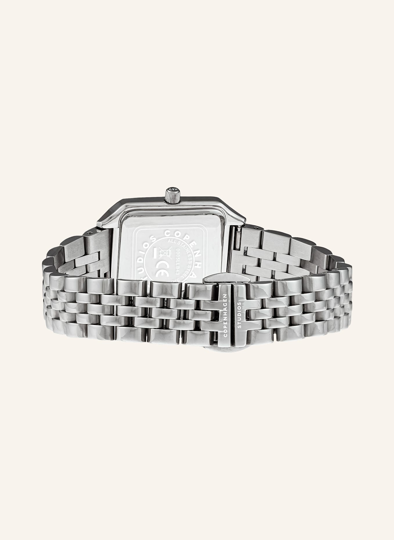 COPENHAGEN STUDIOS Armbanduhr  aus  Edelstahl: SILBER