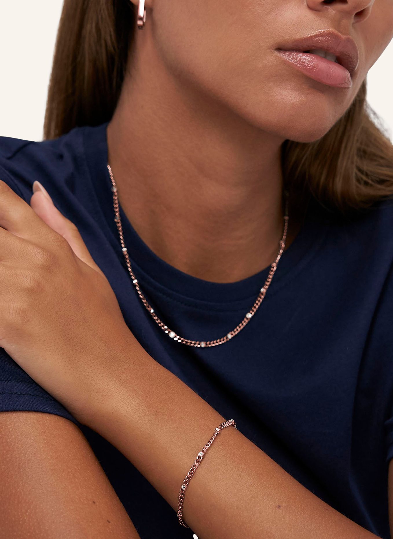 COPENHAGEN STUDIOS Armband  aus  Edelstahl: SILBER