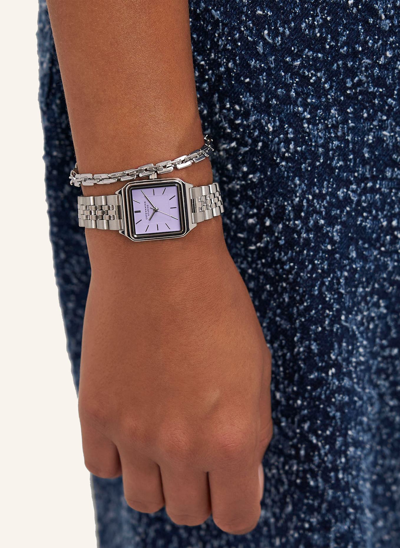 COPENHAGEN STUDIOS Armbanduhr aus Edelstahl: SILBER