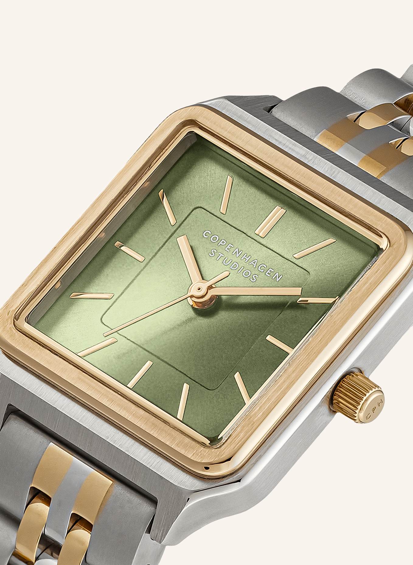 COPENHAGEN STUDIOS Armbanduhr  aus  Edelstahl: SILBER/ GOLD