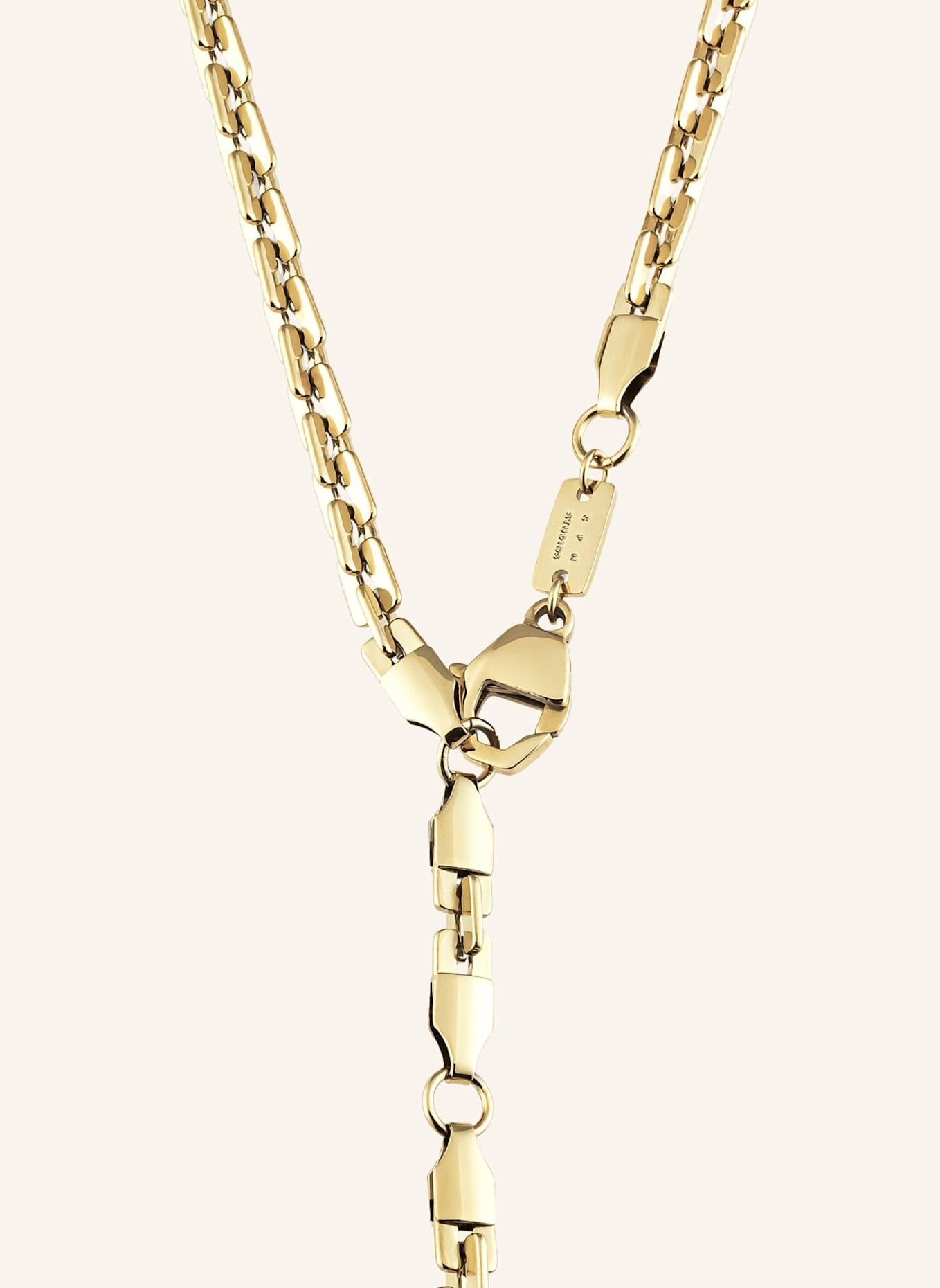 COPENHAGEN STUDIOS Halskette aus Edelstahl: GOLD