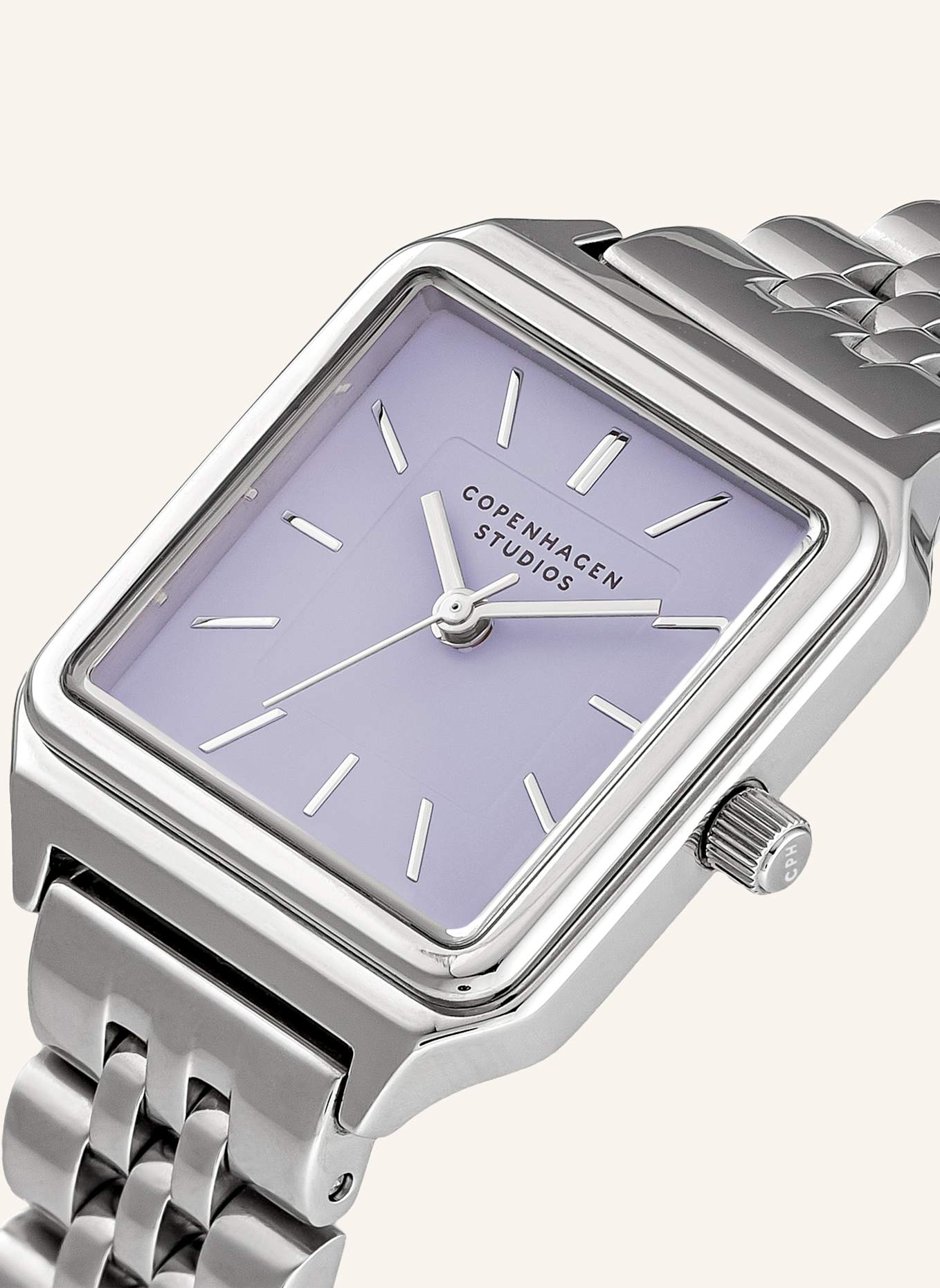 COPENHAGEN STUDIOS Armbanduhr aus Edelstahl: SILBER