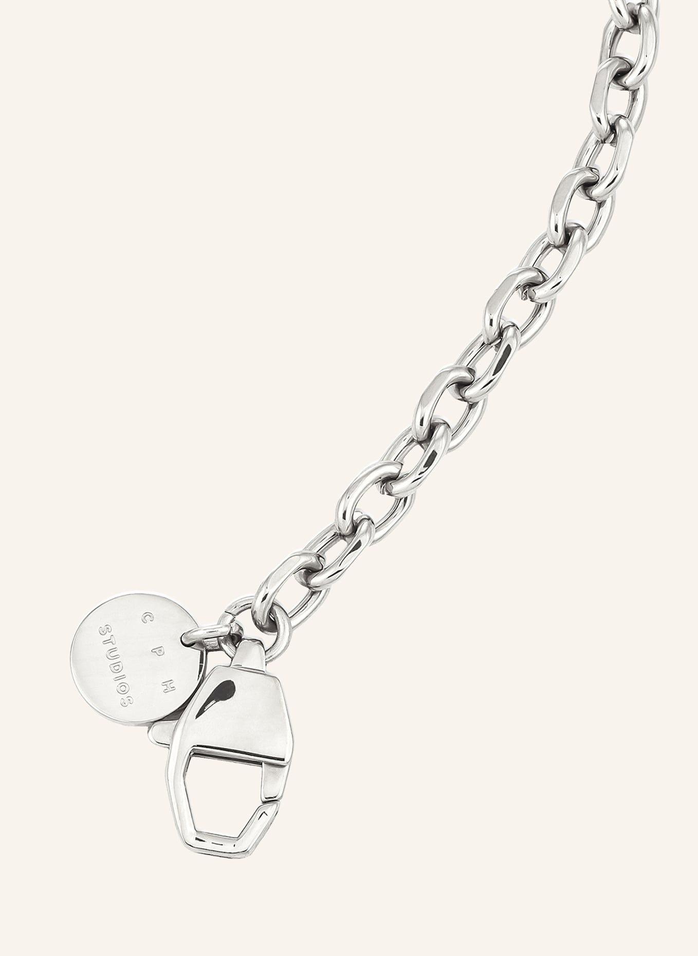 COPENHAGEN STUDIOS Armband  aus  Edelstahl: SILBER