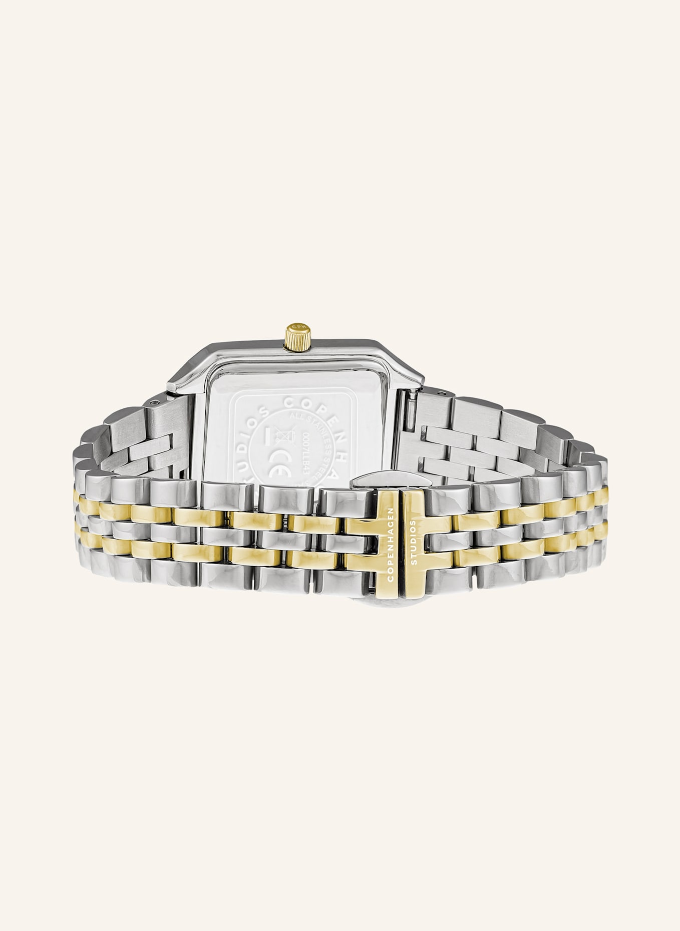 COPENHAGEN STUDIOS Armbanduhr  aus  Edelstahl: SILBER/ GOLD