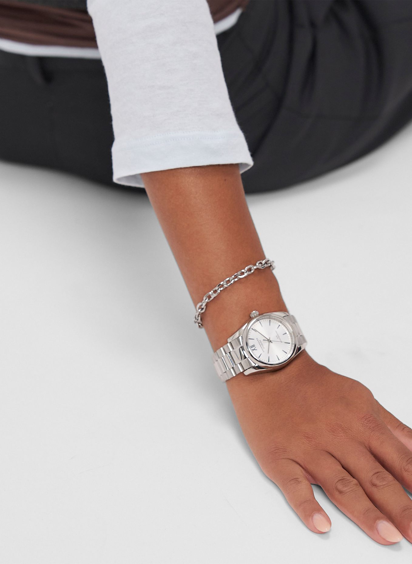 COPENHAGEN STUDIOS Armbanduhr  aus  Edelstahl: SILBER