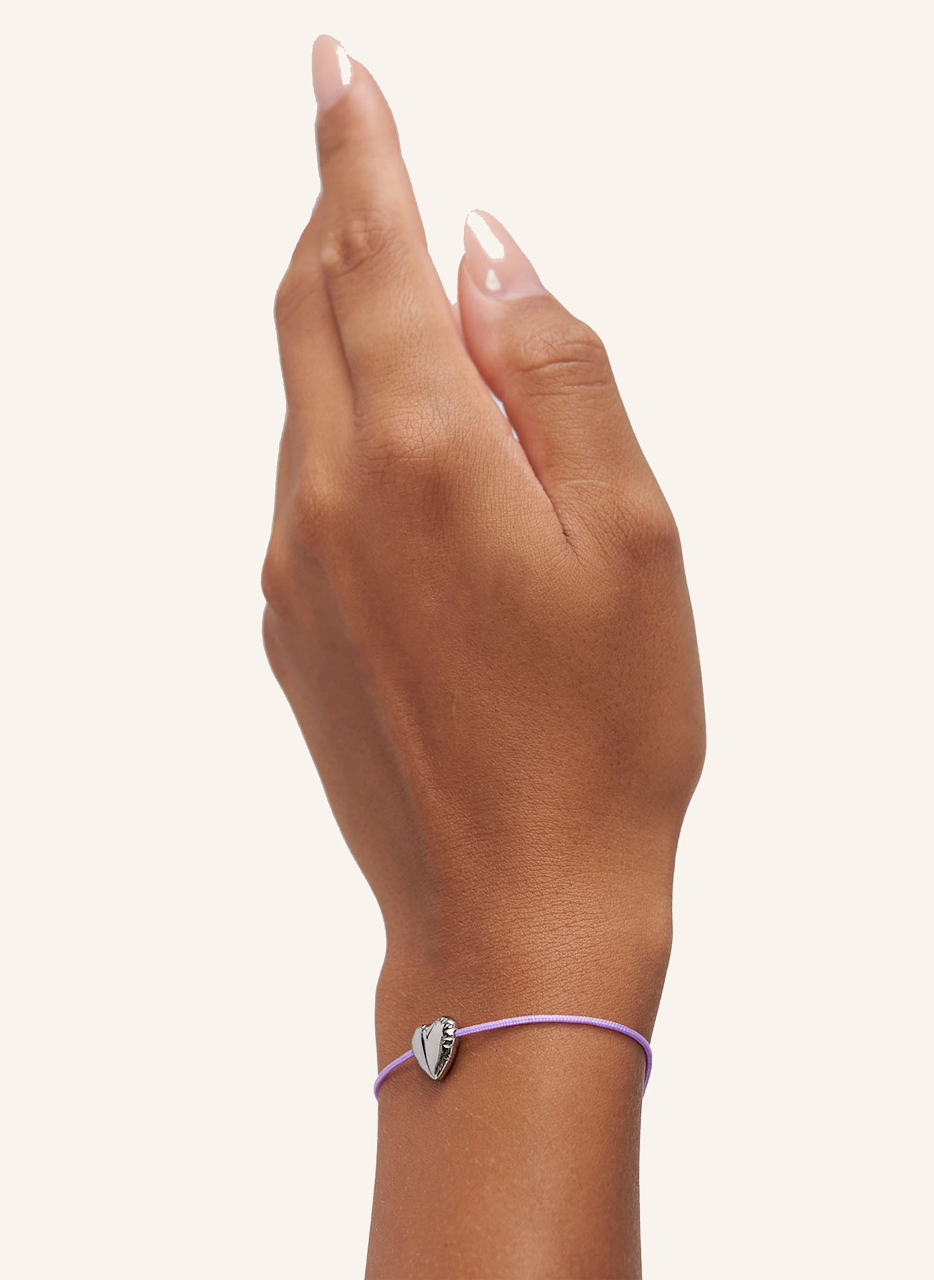 COPENHAGEN STUDIOS Armband  aus  Edelstahl: LILA