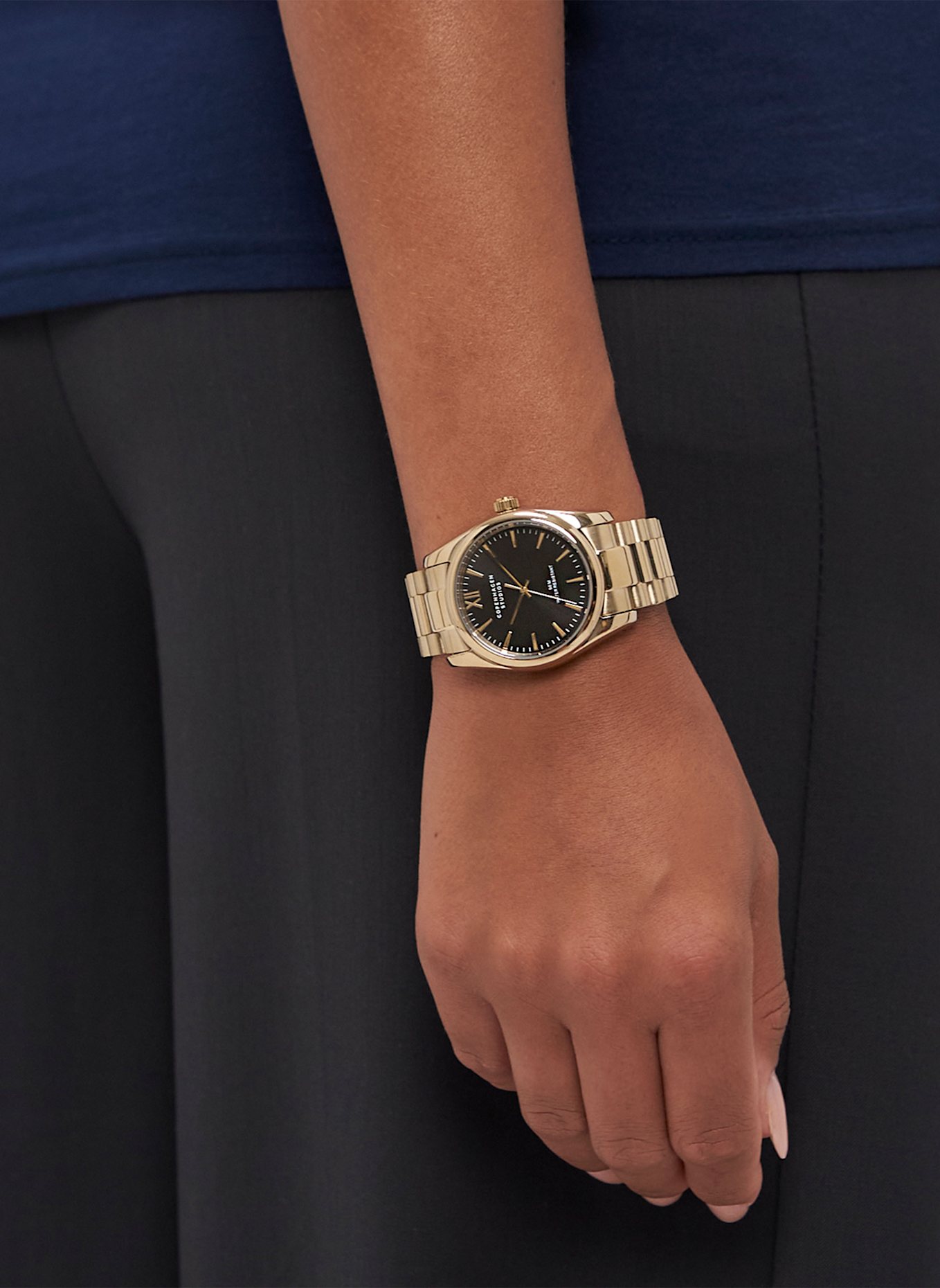 COPENHAGEN STUDIOS Armbanduhr  aus  Edelstahl: GOLD