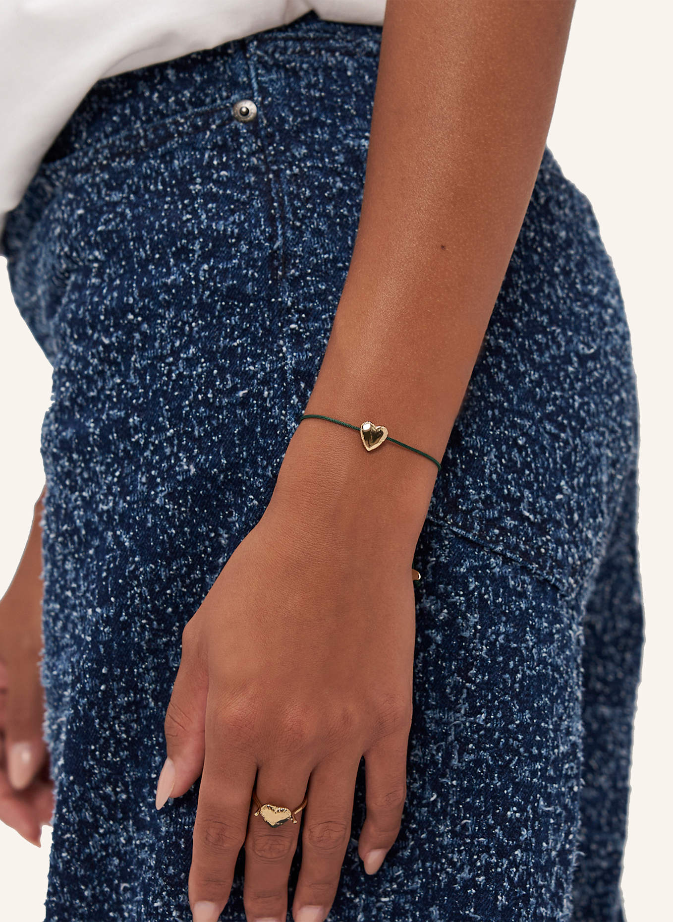 COPENHAGEN STUDIOS Armband  aus  Edelstahl: GRÜN