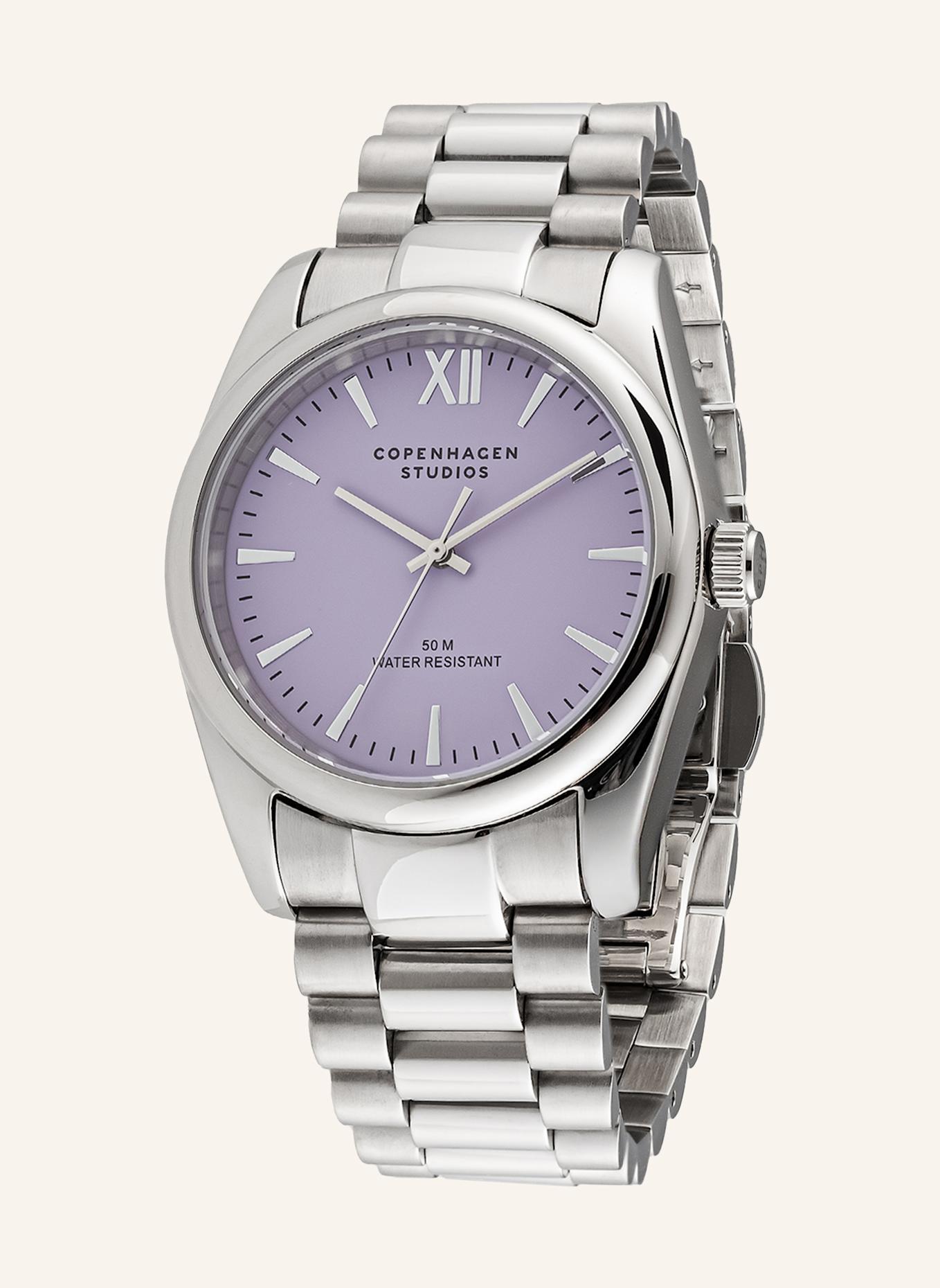 COPENHAGEN STUDIOS Armbanduhr aus Edelstahl: SILBER