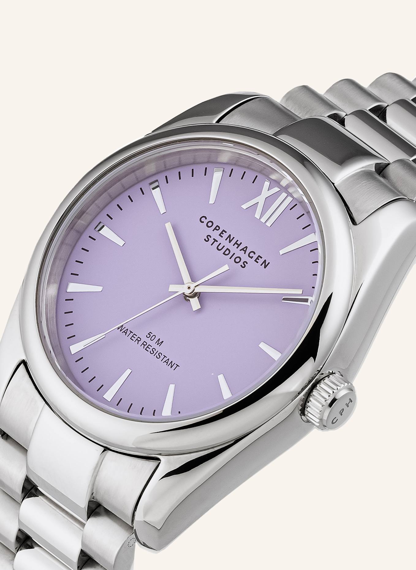 COPENHAGEN STUDIOS Armbanduhr aus Edelstahl: SILBER