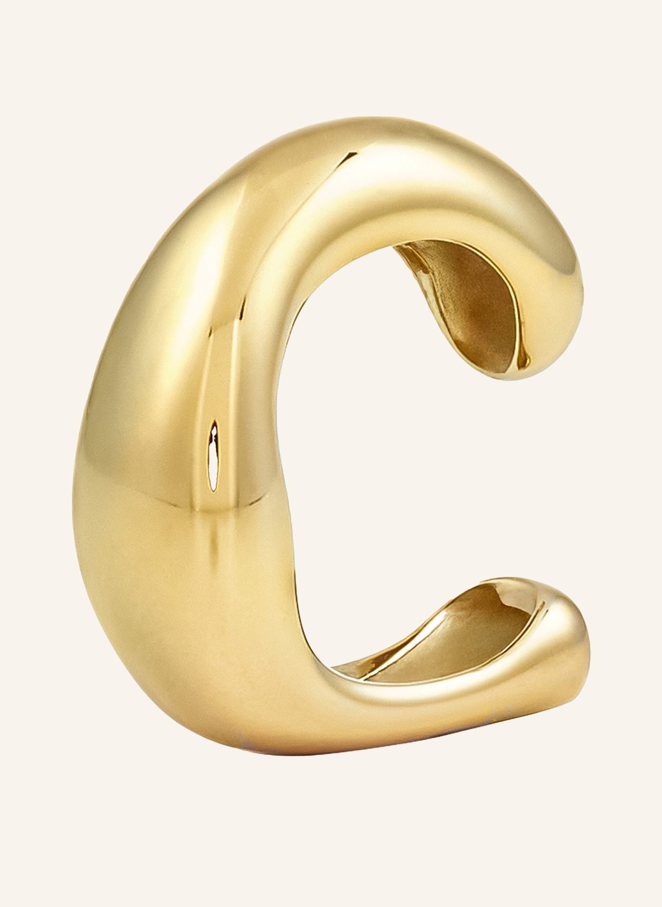 COPENHAGEN STUDIOS Creolen  aus  Edelstahl: GOLD