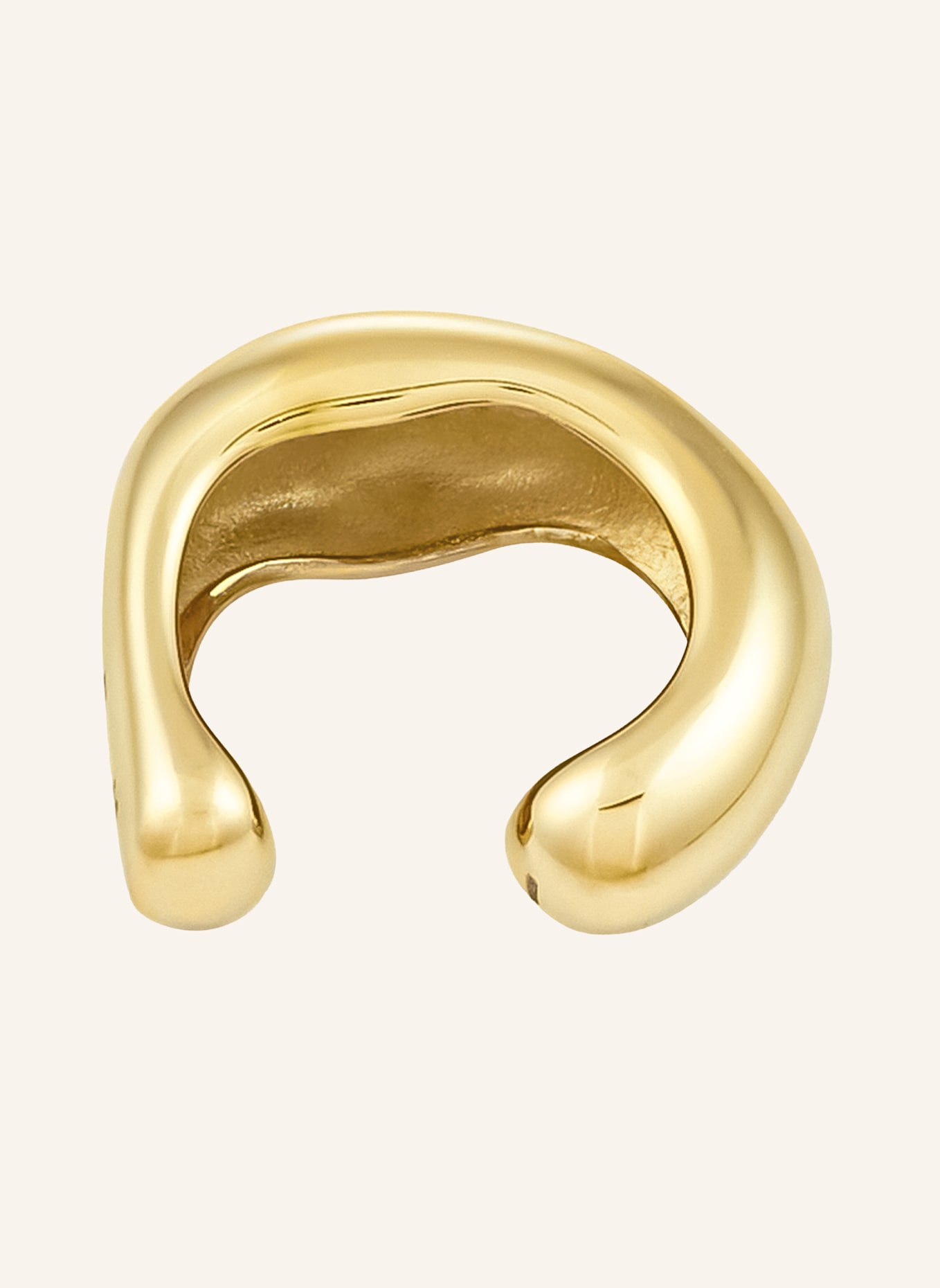 COPENHAGEN STUDIOS Creolen  aus  Edelstahl: GOLD