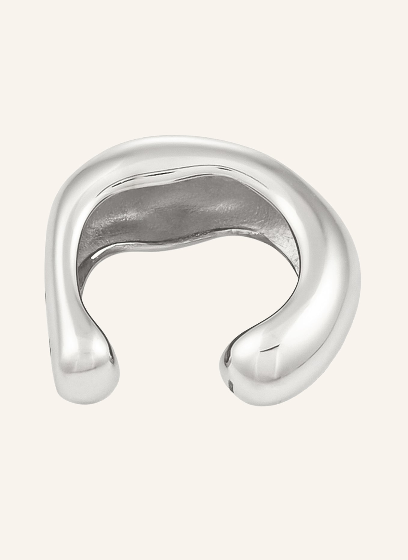 COPENHAGEN STUDIOS Creolen  aus  Edelstahl: SILBER