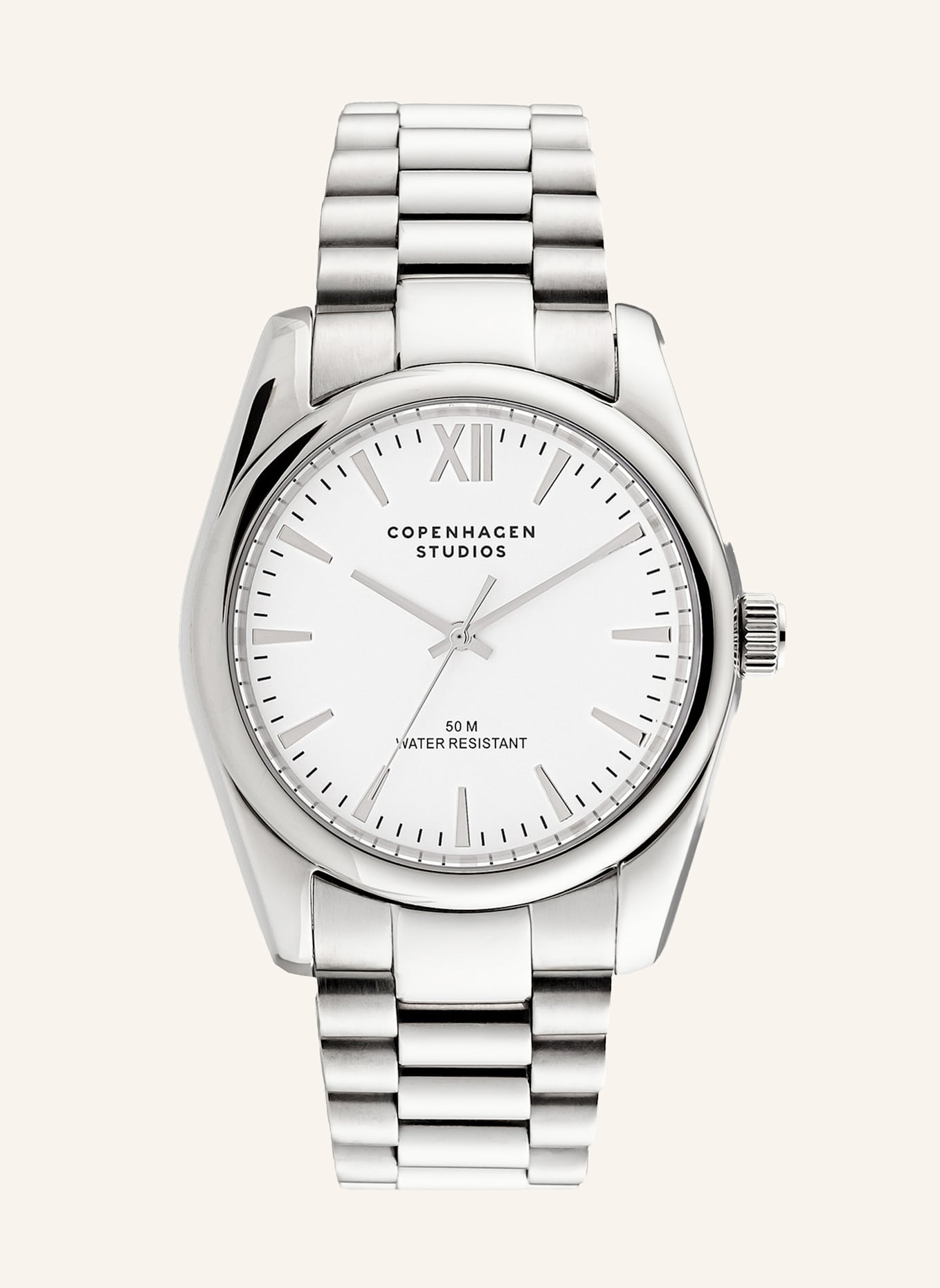 COPENHAGEN STUDIOS Armbanduhr  aus  Edelstahl: SILBER