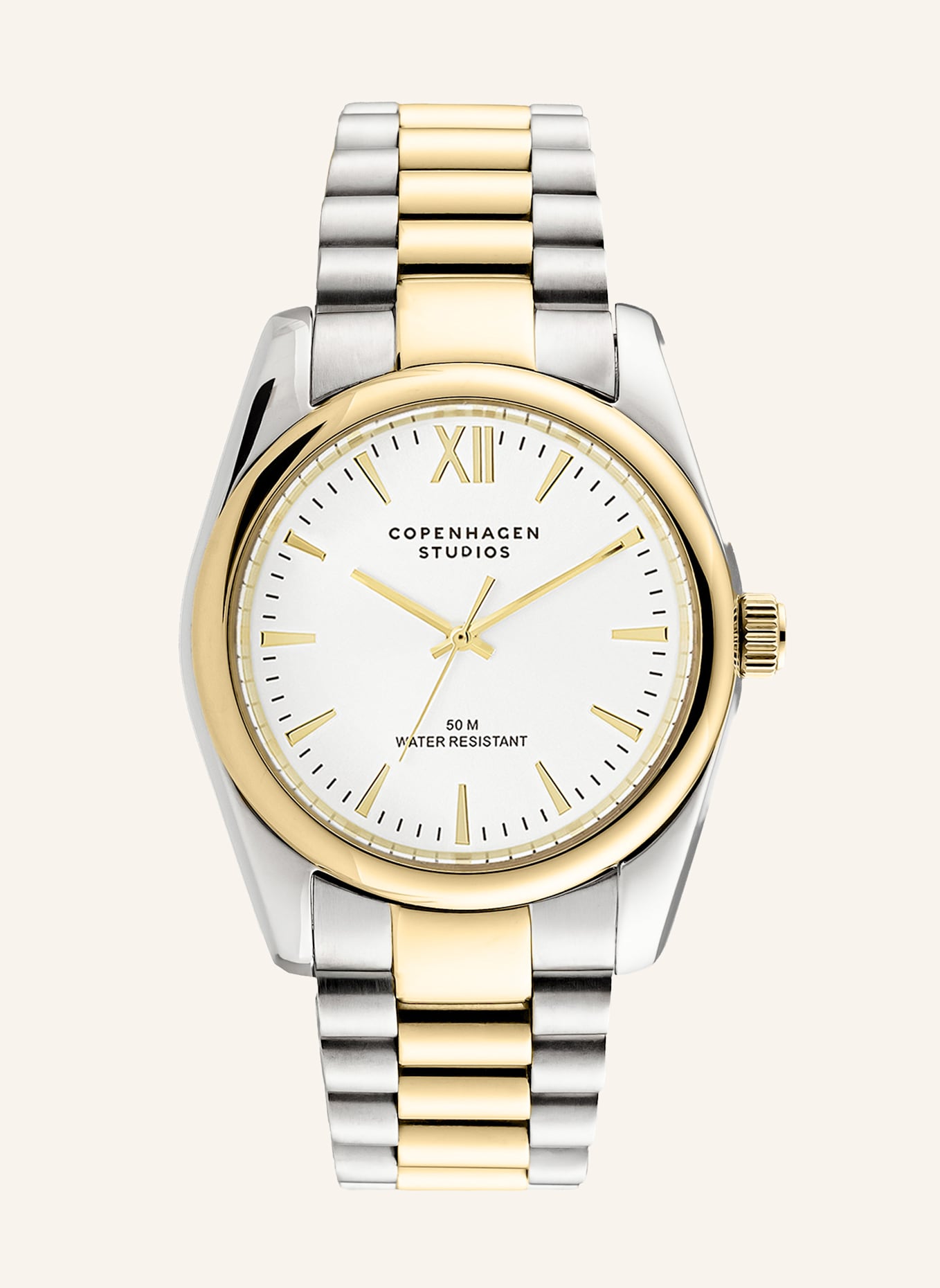 COPENHAGEN STUDIOS Armbanduhr  aus  Edelstahl: SILBER/ GOLD