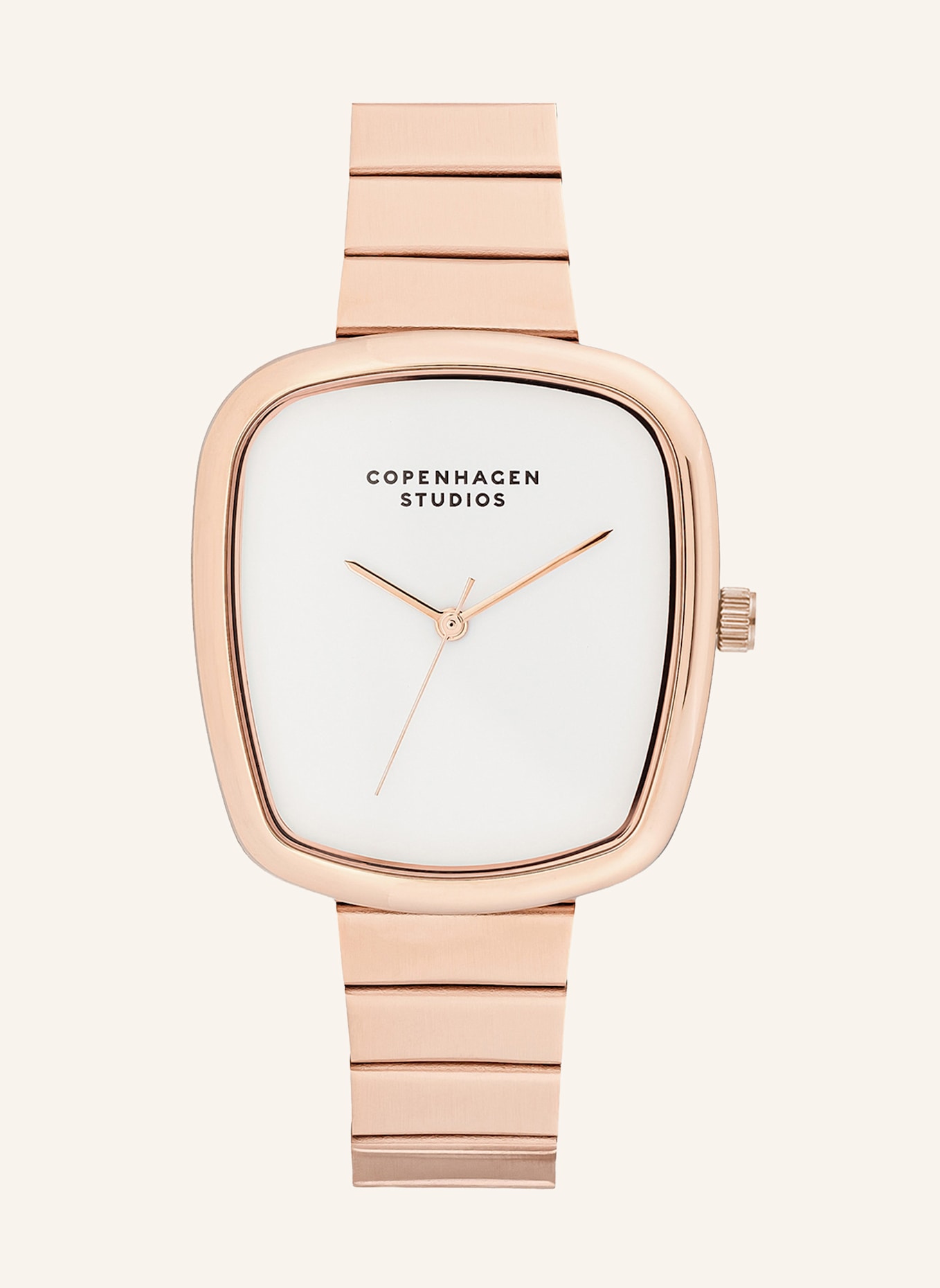 COPENHAGEN STUDIOS Armbanduhr  aus  Edelstahl: ROSÉGOLD
