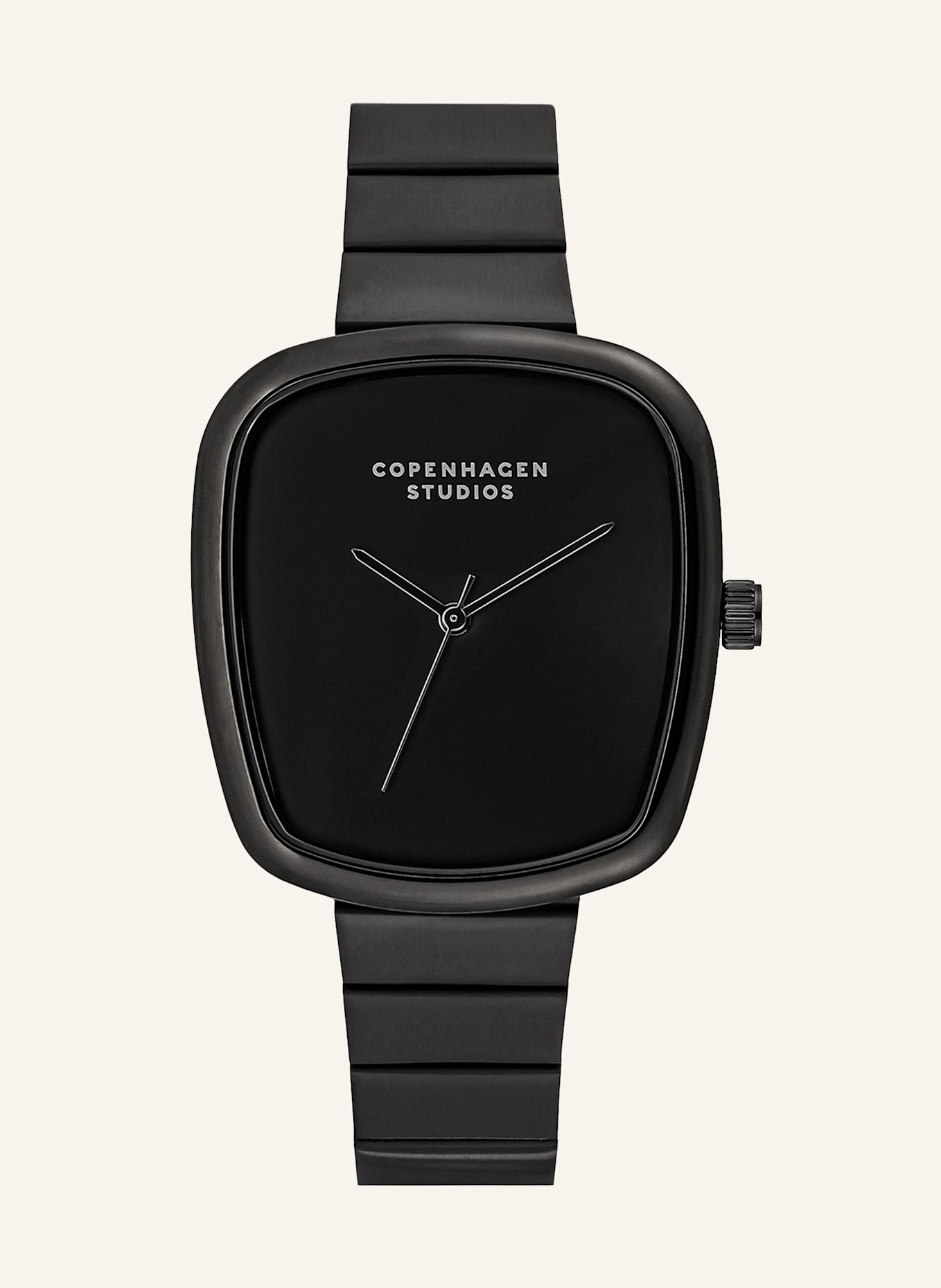 COPENHAGEN STUDIOS Armbanduhr aus Edelstahl: SCHWARZ
