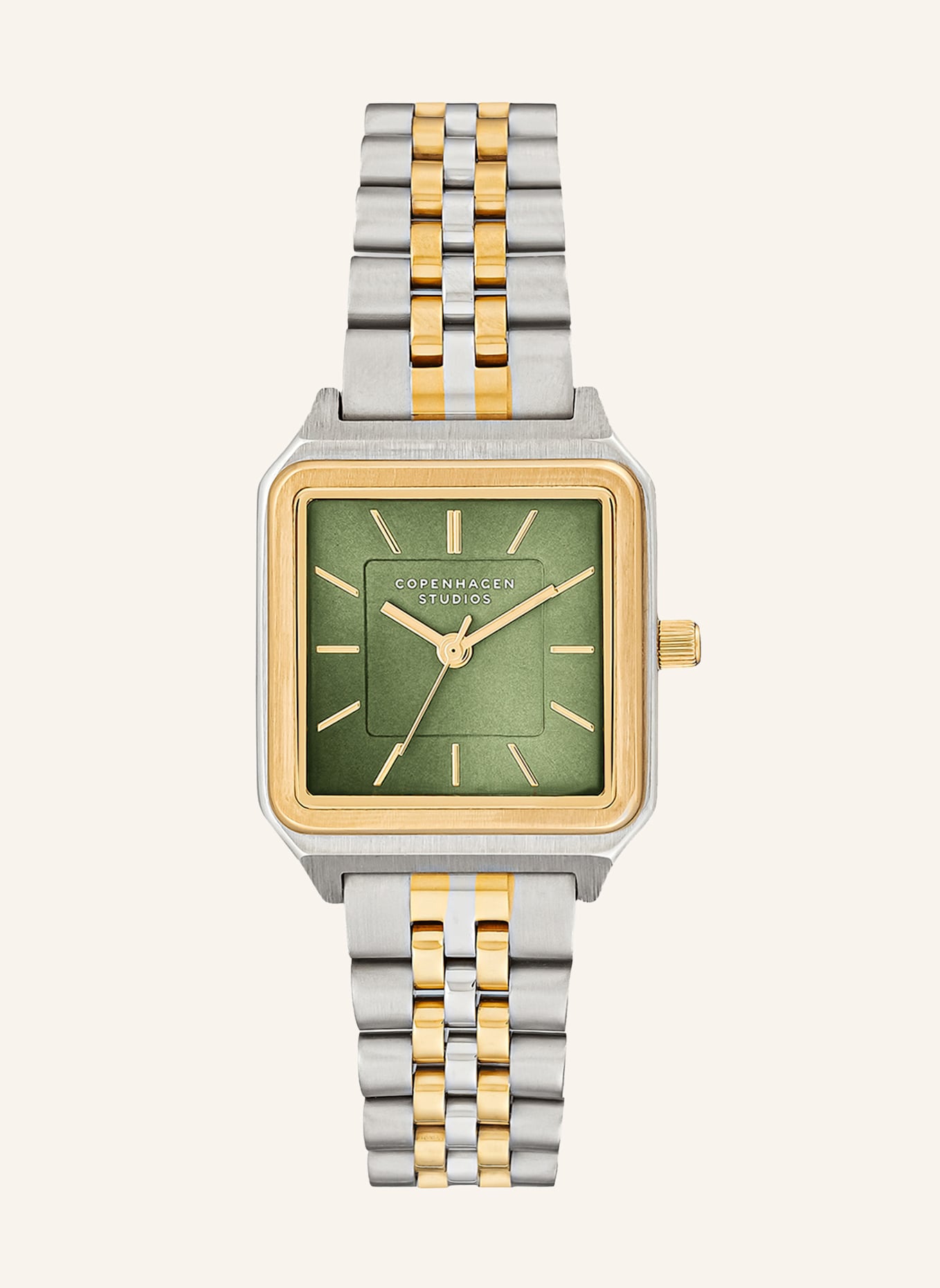 COPENHAGEN STUDIOS Armbanduhr  aus  Edelstahl: SILBER/ GOLD