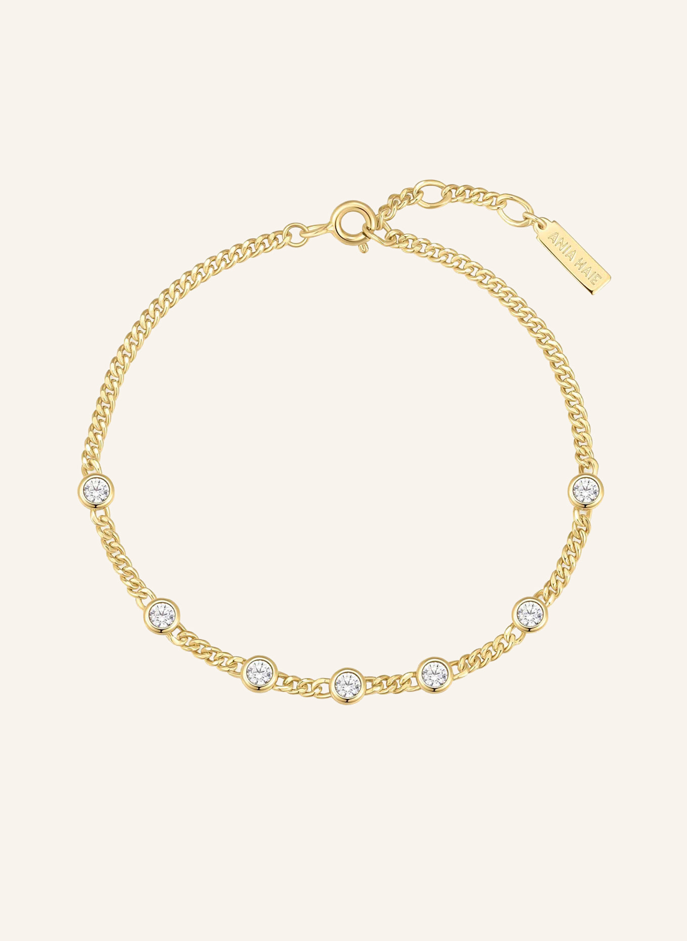 ANIA HAIE Armband  aus  925er Sterlingsilber: GOLD