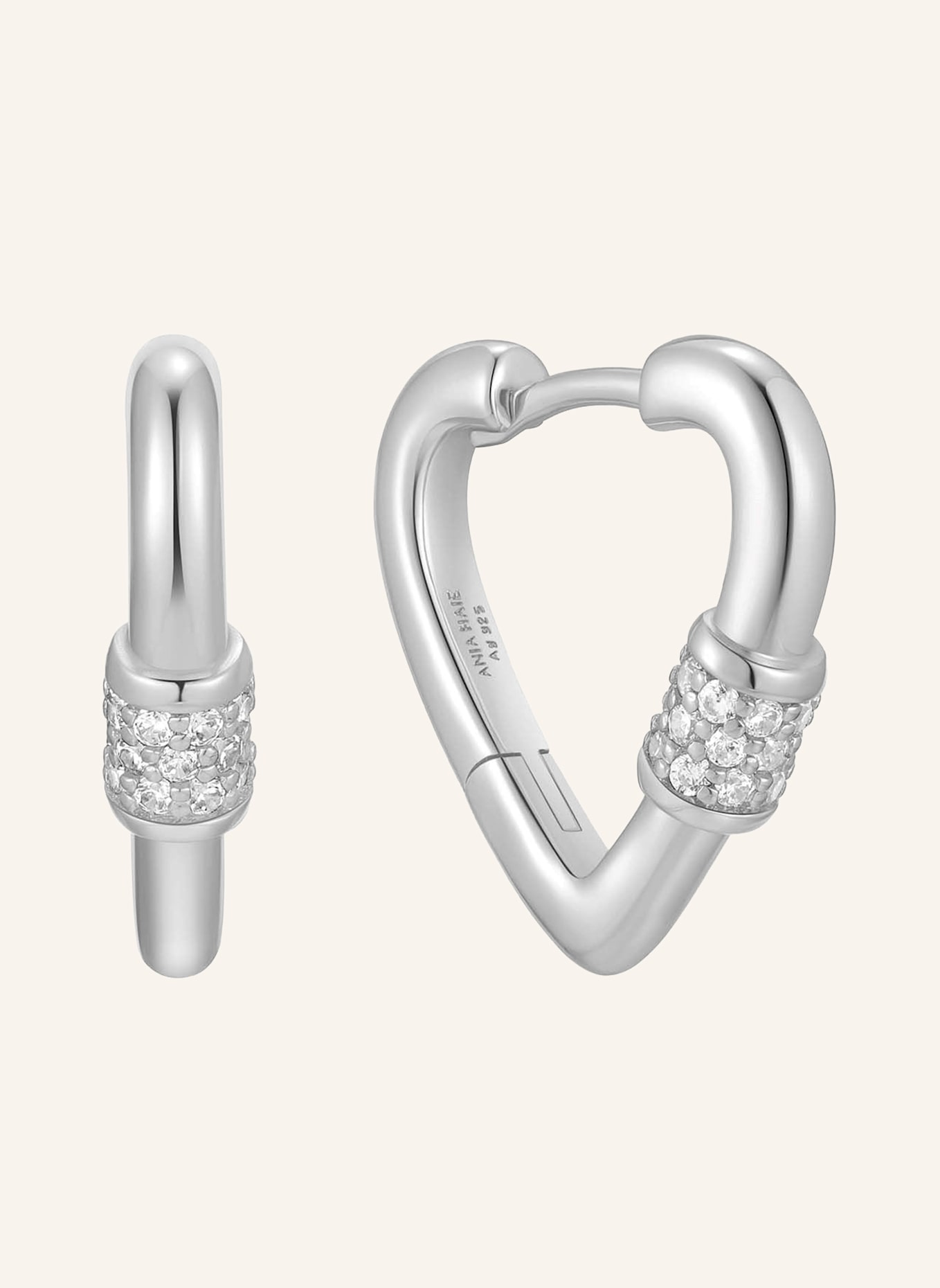 ANIA HAIE Creolen  aus  925er Sterlingsilber: SILBER